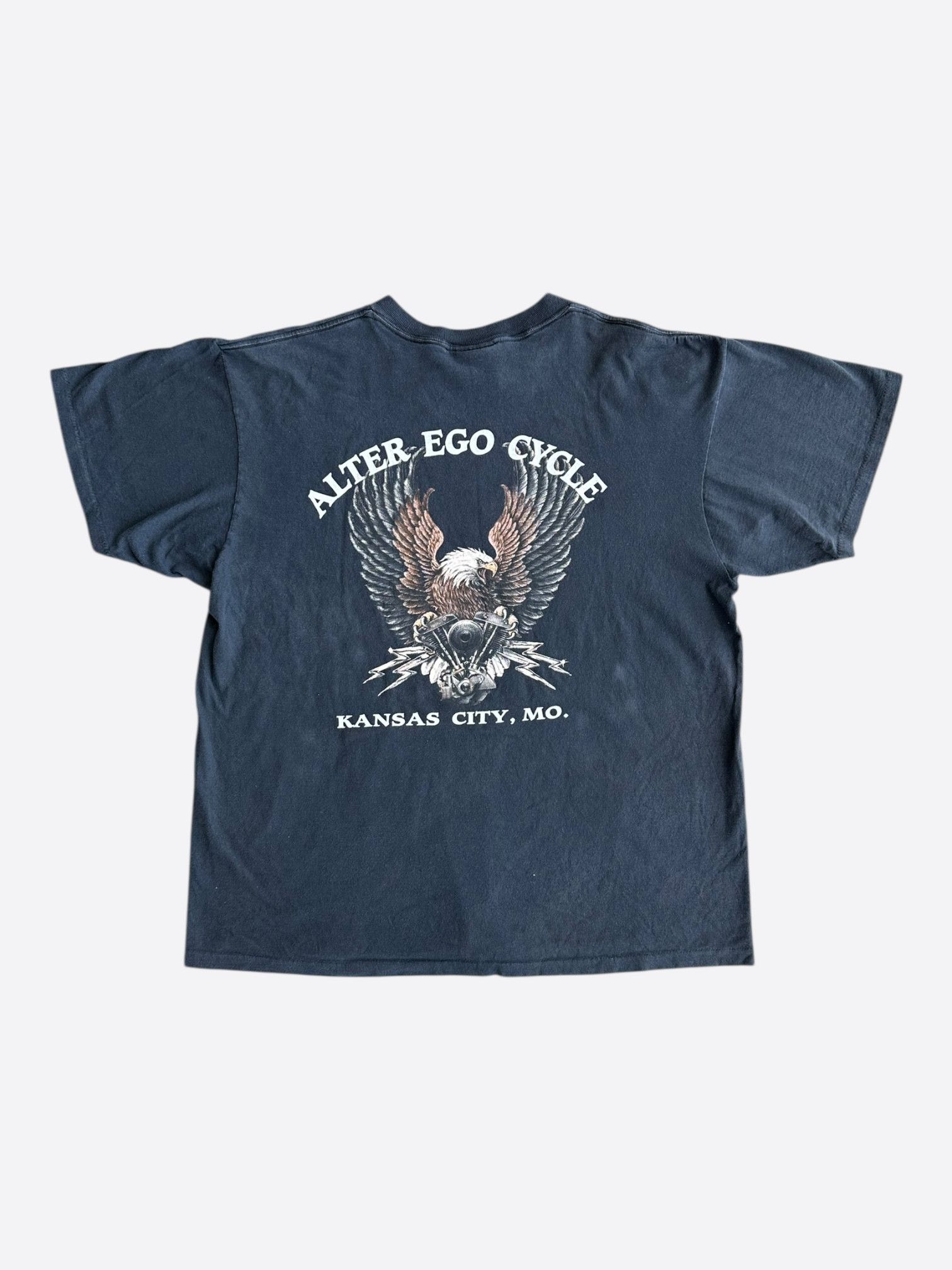 Vintage Vintage Black Brothers In The Wind Graphic T-Shirt Size US XL / EU 56 / 4 - 2 Thumbnail