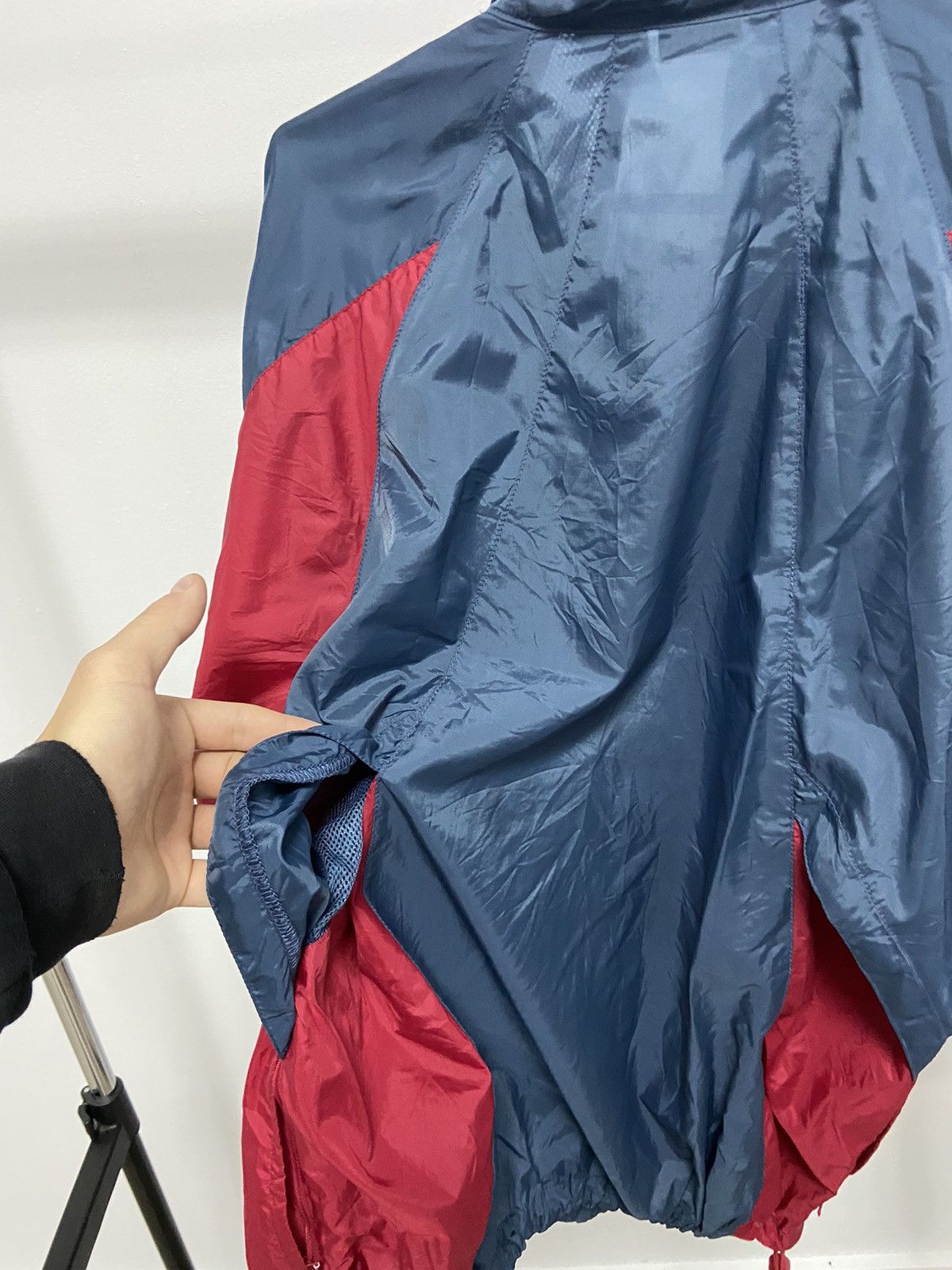 Nike × Vintage Nike Vintage Jacket Windbreaker Small Logo 90s Y2K Nylon Size US XL / EU 56 / 4 - 5 Thumbnail