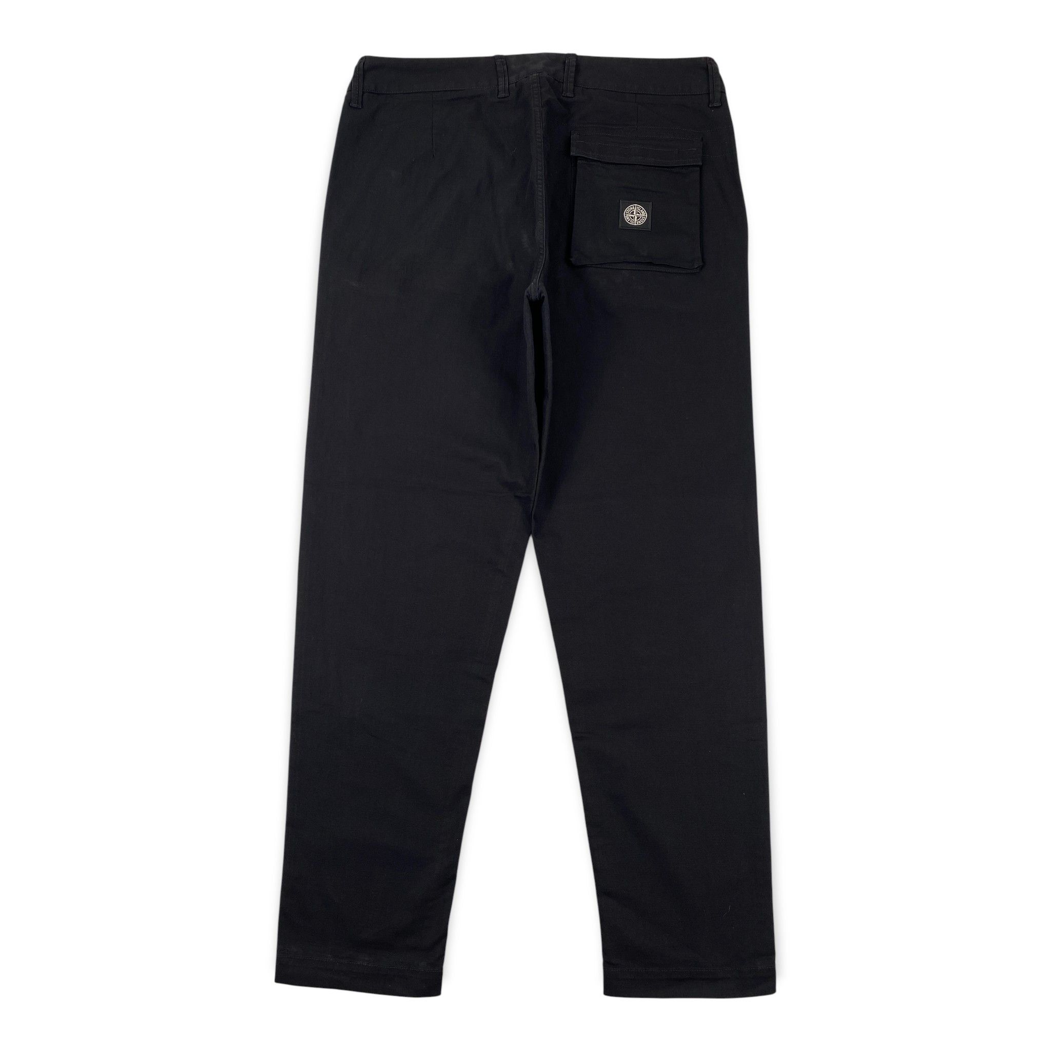 Stone Island Black Nylon Pants Size US 36 / EU 52 - 2 Thumbnail