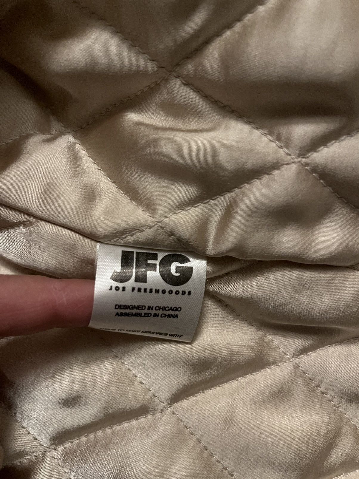 Joe Freshgoods Joe Fresh Goods x Inside voices varsity jacket Size US XL / EU 56 / 4 - 7 Thumbnail