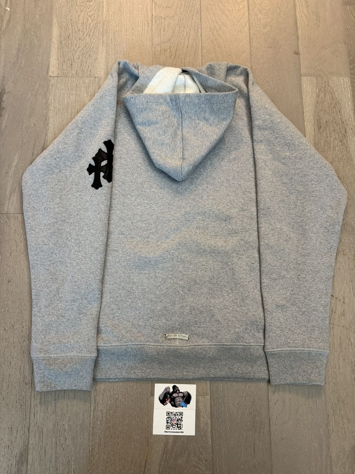 Chrome Hearts Chrome Hearts Paper Jam Triple Leather Cross Patch Hoodie Size US XXL / EU 58 / 5 - 3 Thumbnail