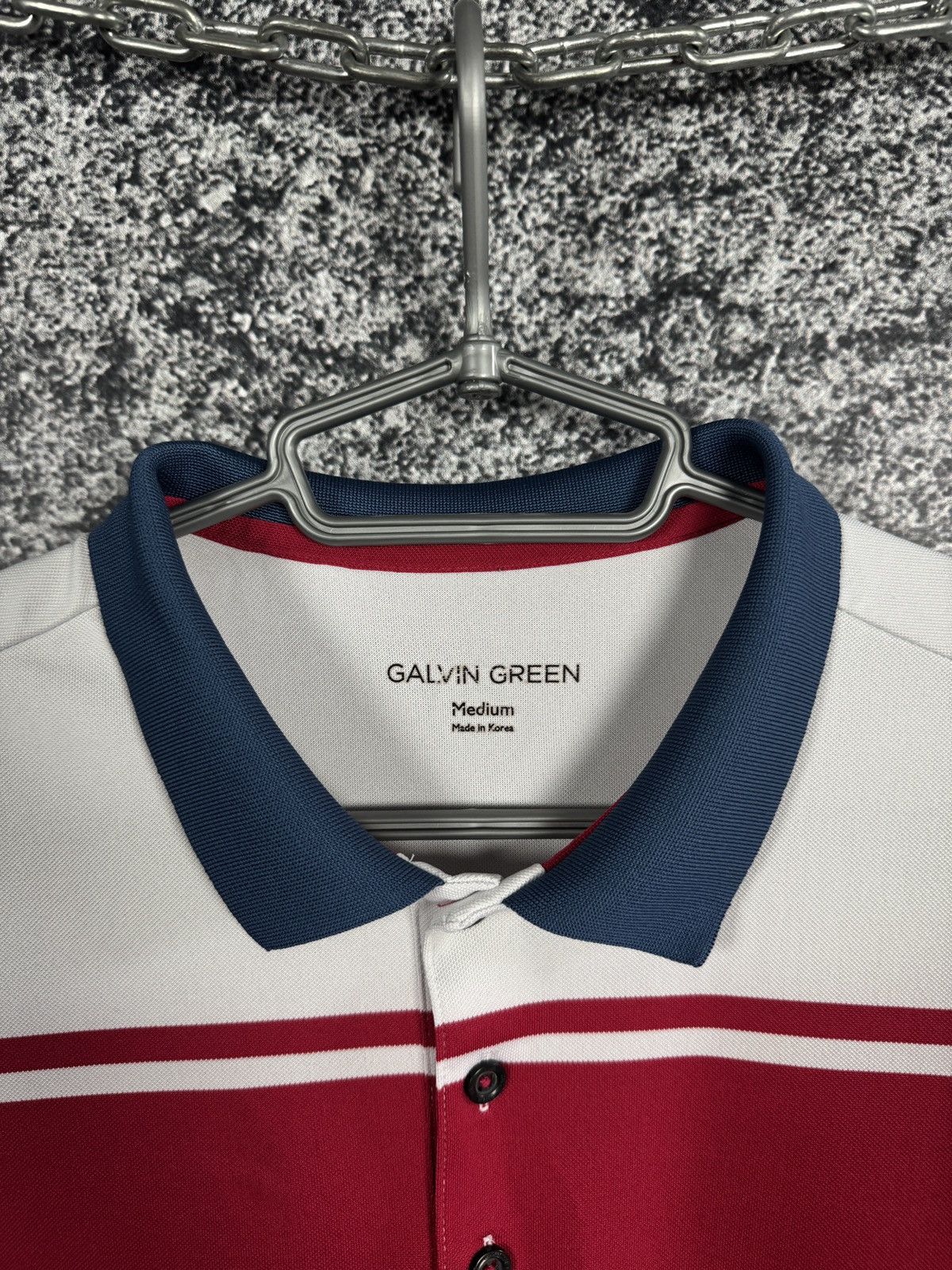 Galvin Green Galvin Green Short Sleeve Polo Shirt Golf Made in Korea Sz M Size US M / EU 48-50 / 2 - 7 Thumbnail