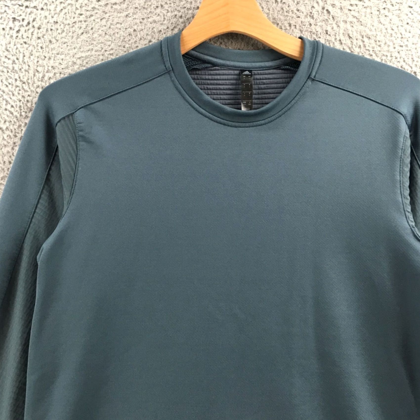 Adidas Adidas Activewear Tee T-Shirt Mens L Blue Long Sleeve Pullover Crew Neck Pocket Shirt Mens L Blue Long Sleeve Crew Neck Pocket Adidas Activewear Tee Size US L / EU 52-54 / 3 - 2 Thumbnail