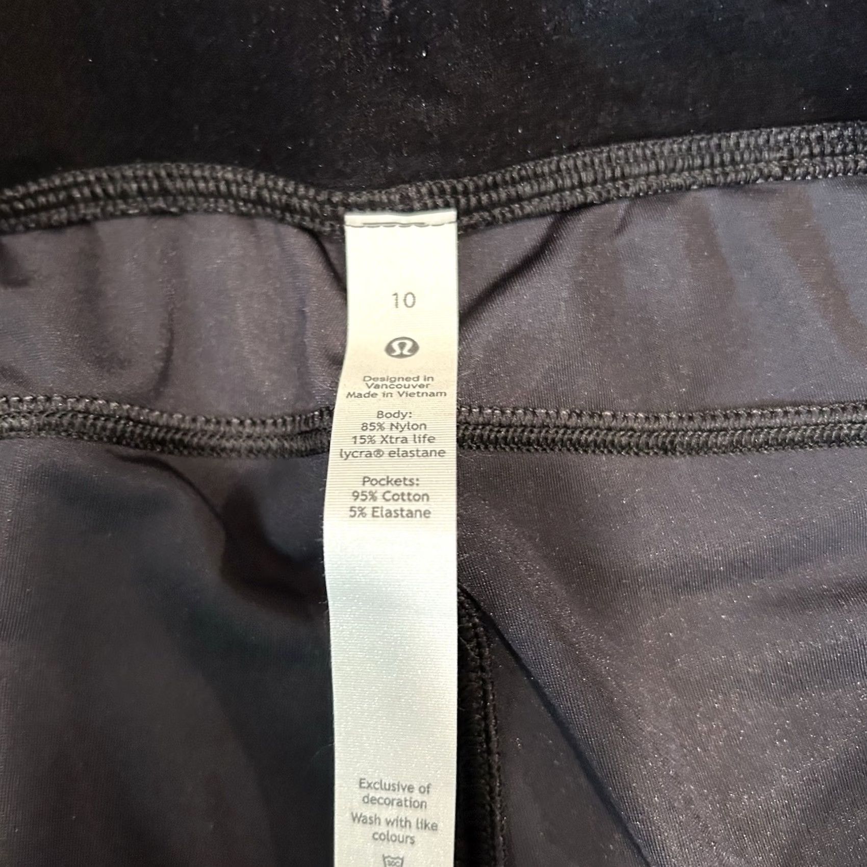 Lululemon Lululemon Ready to Crush High-Rise Jogger Crop Black Women's 10 Athleisure Pants Tapered Inseam 24in Velour N/A Size 32" / US 10 / IT 46 - 4 Thumbnail