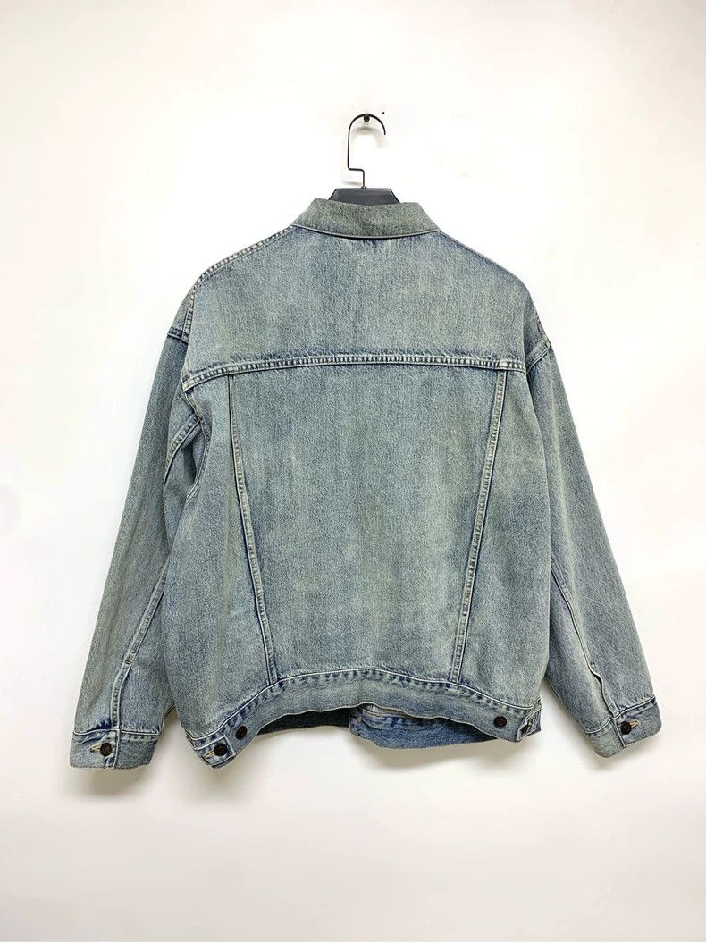 Balenciaga Balenciaga Size M Denim Jacket Size US M / EU 48-50 / 2 - 8 Thumbnail