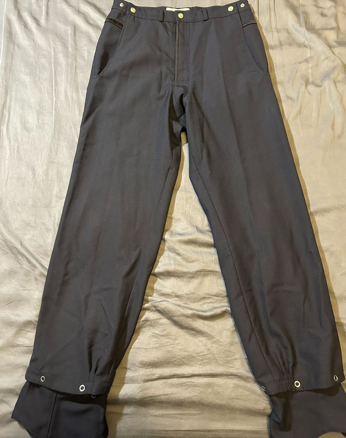 image of Kiko Kostadinov 22Ss Haidu Hem in Black, Men's (Size 28)