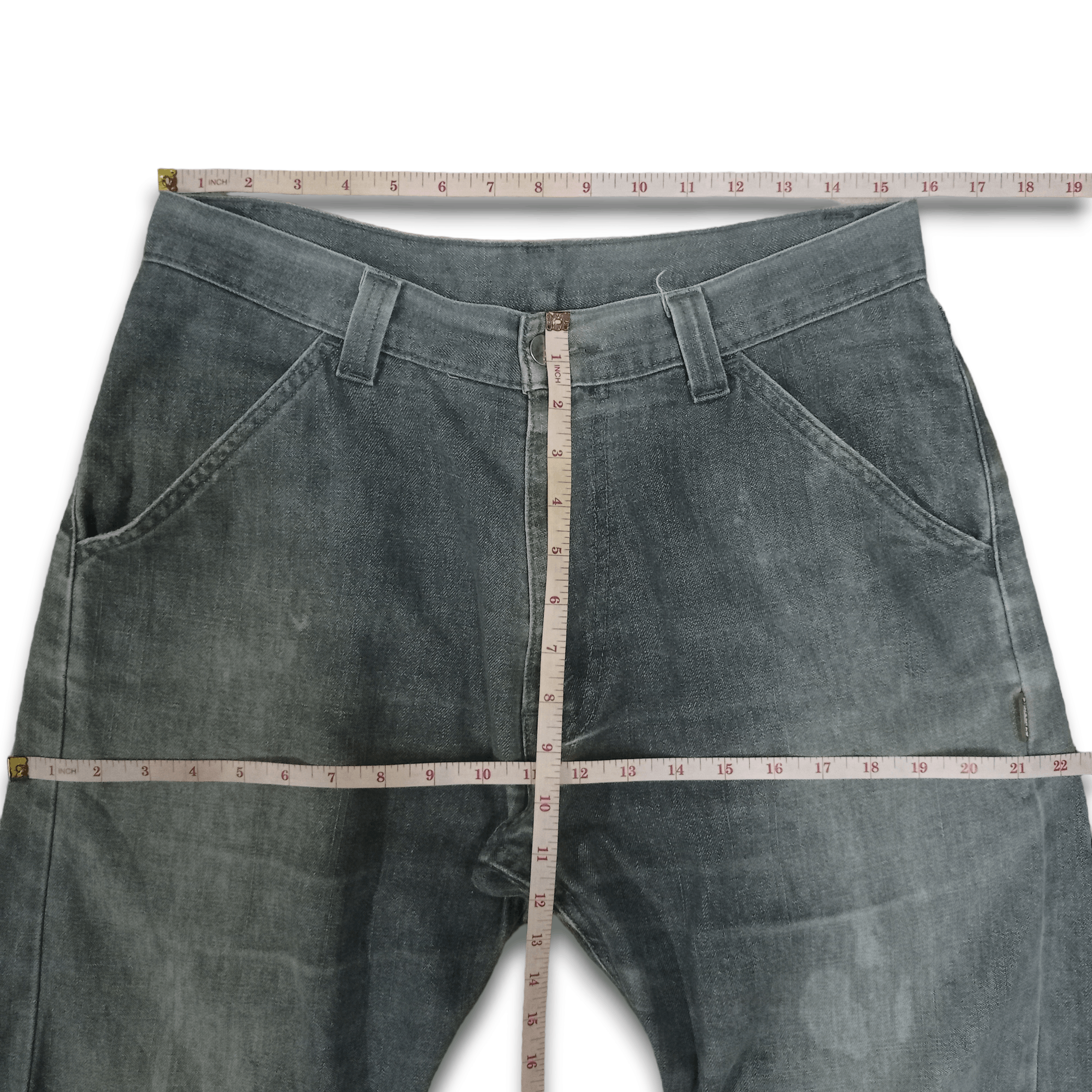Levi's × Levi's Vintage Clothing Vintage 90s Levis Silvertab Faded Baggy Jeans 31x28 Size US 31 - 11 Thumbnail