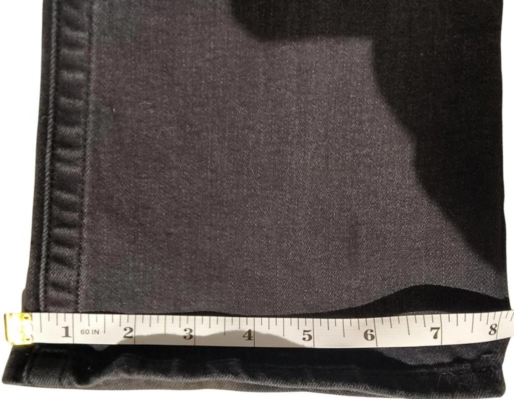 Studio Seven Seven7 Women's Tall Black Boot Cut Stretch Jeans Size 4 Size 27" / US 4 / IT 40 - 7 Thumbnail