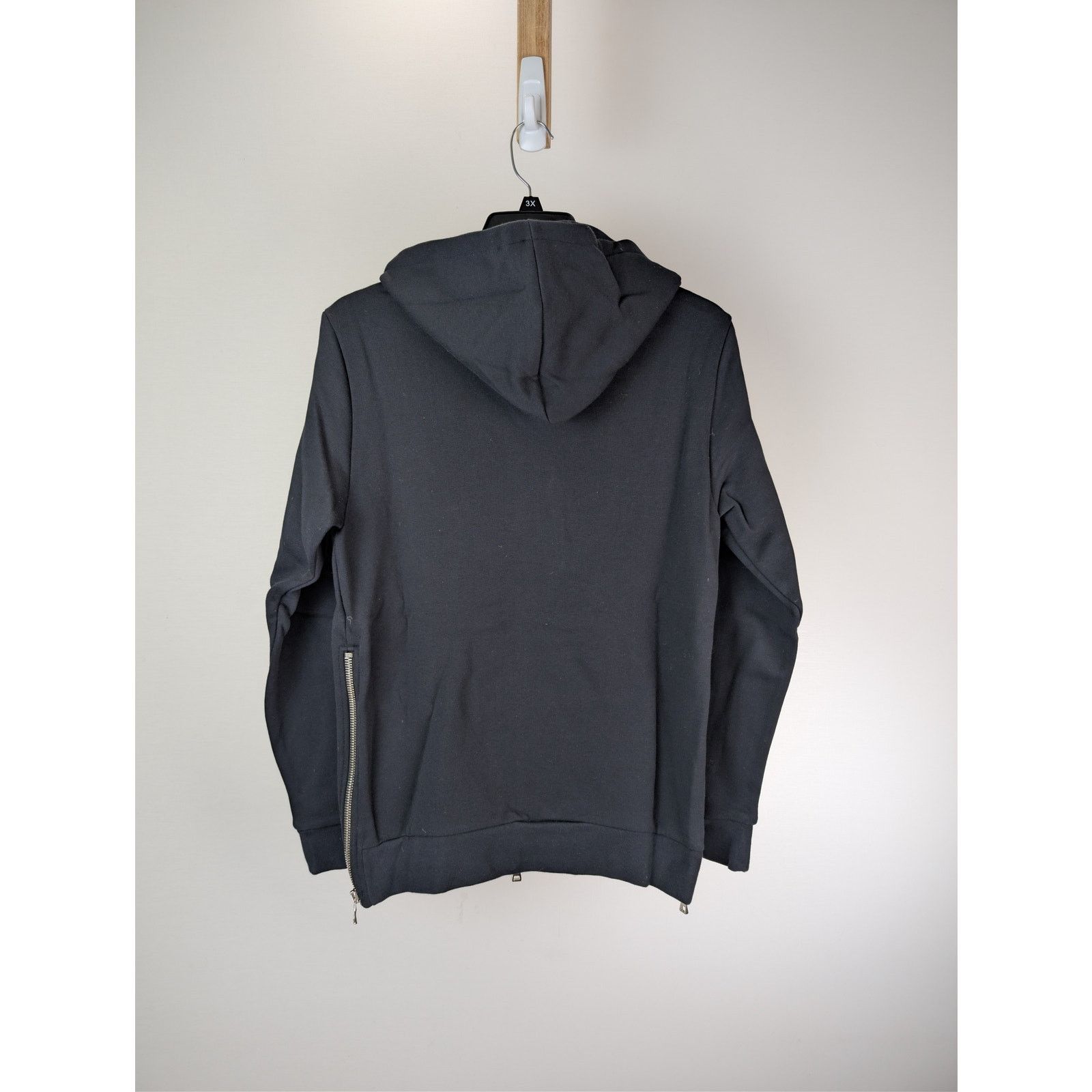 Balmain o1rshd1 Pullover Hoodie in Black Size US M / EU 48-50 / 2 - 10 Thumbnail