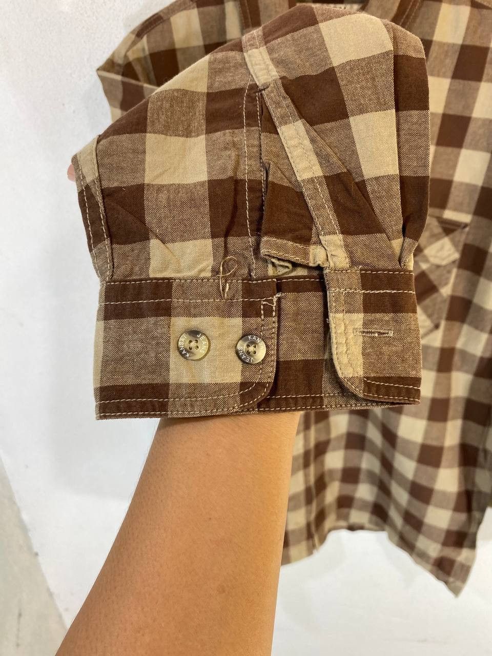 Kansai Yamamoto kansai yamamoto light jacket checkered design Size US L / EU 52-54 / 3 - 7 Thumbnail