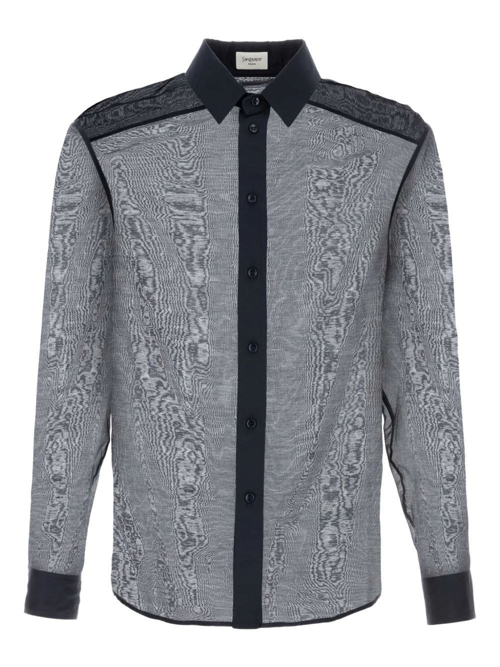 Saint Laurent Paris SILK SHIRT Size US L / EU 52-54 / 3 - 1 Thumbnail