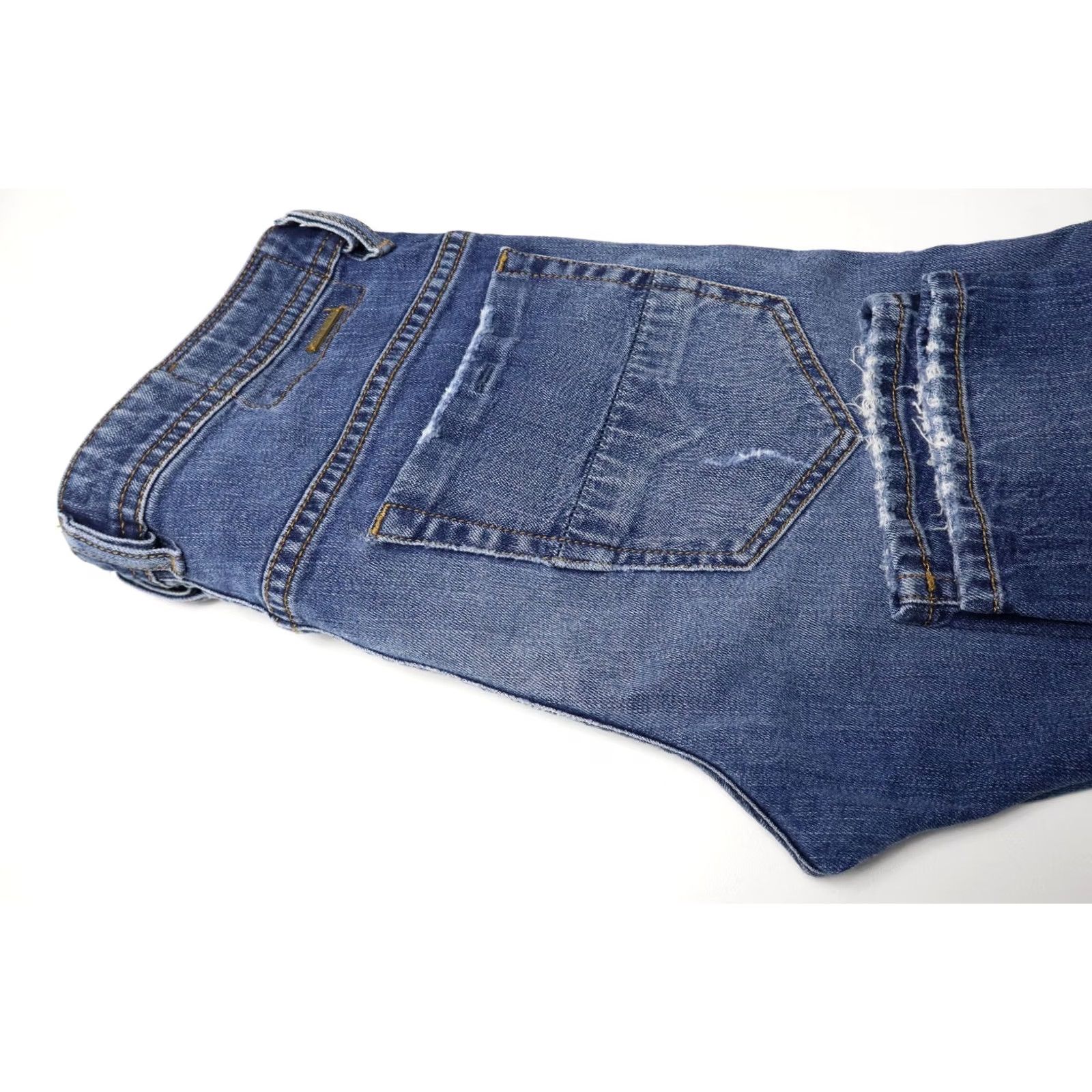 Diesel DIESEL Thommer Slim Skinny Stretch 069DZ Jeans Men's W32/L32 Faded Distressed Blue Denim Skinny Jeans Men W32/L32 Denim Jeans Skiny Stretch Size US 32 / EU 48 - 5 Thumbnail