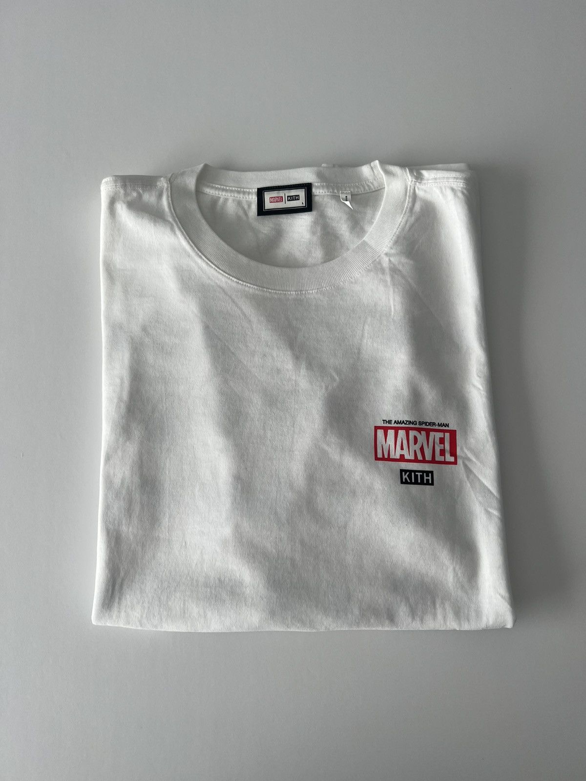 KITH X Spider-Man Timeline T-shirt Maniche Lunghe Taglia S Nera - Marvel, Nuovo Con Etichette