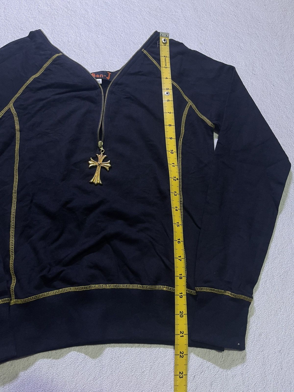 Japanese Brand Y2K BBON-J long sleeve tshirt women's full Zipper style Size S / US 4 / IT 40 - 6 Thumbnail