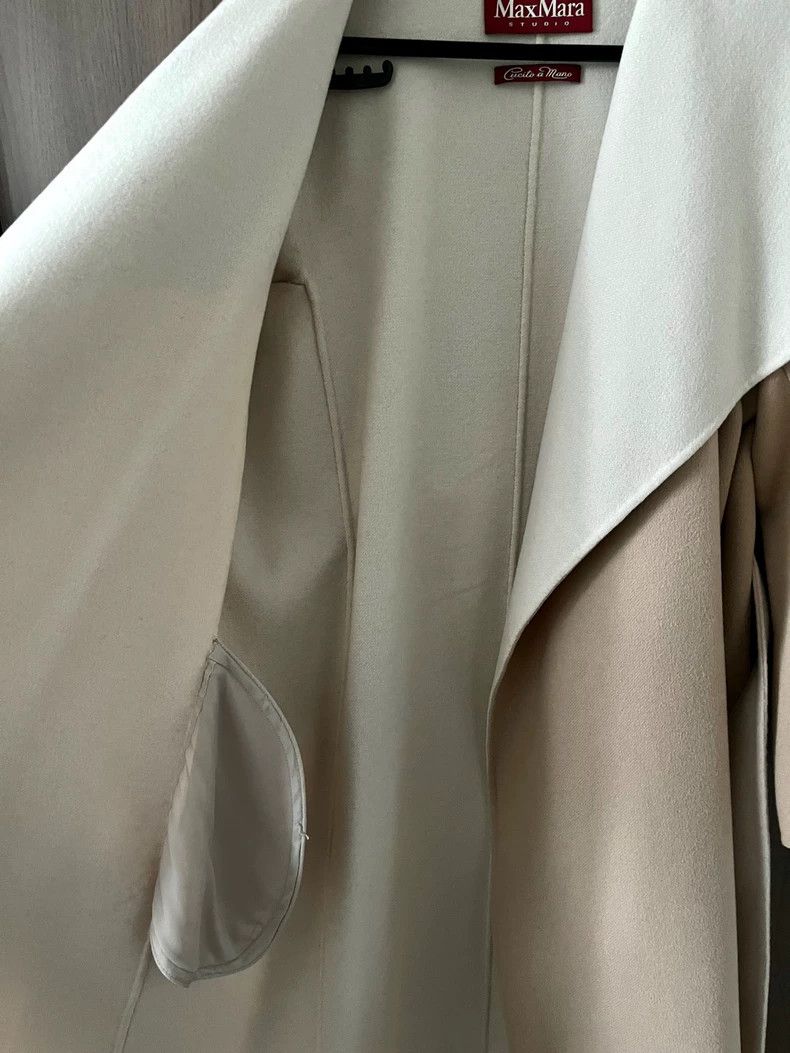 Max Mara Max Mara Light beige overcoat Size XS / US 0-2 / IT 36-38 - 6 Thumbnail