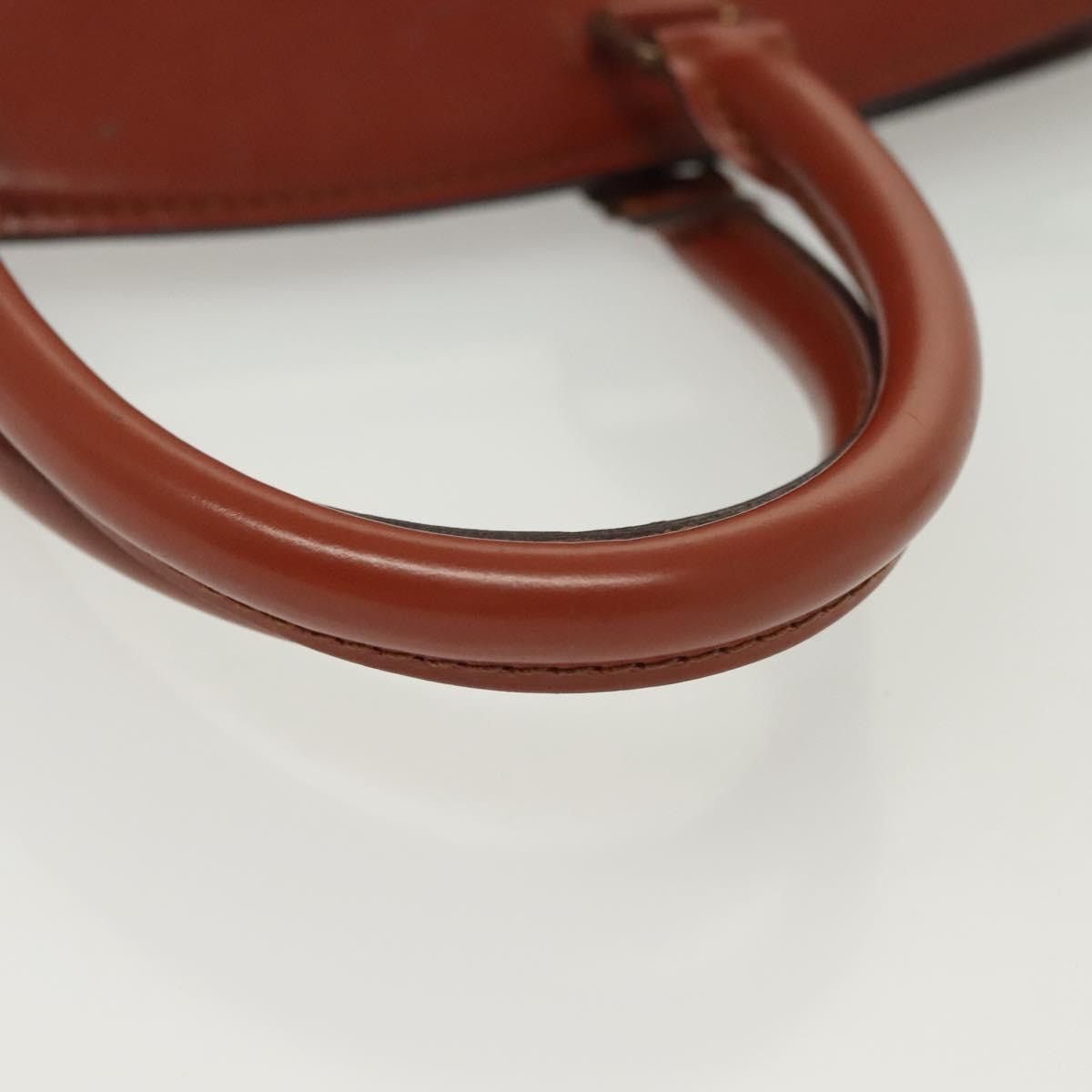 Louis Vuitton LOUIS VUITTON Epi Riviera Hand Bag Brown M48183 Size ONE SIZE - 8 Thumbnail