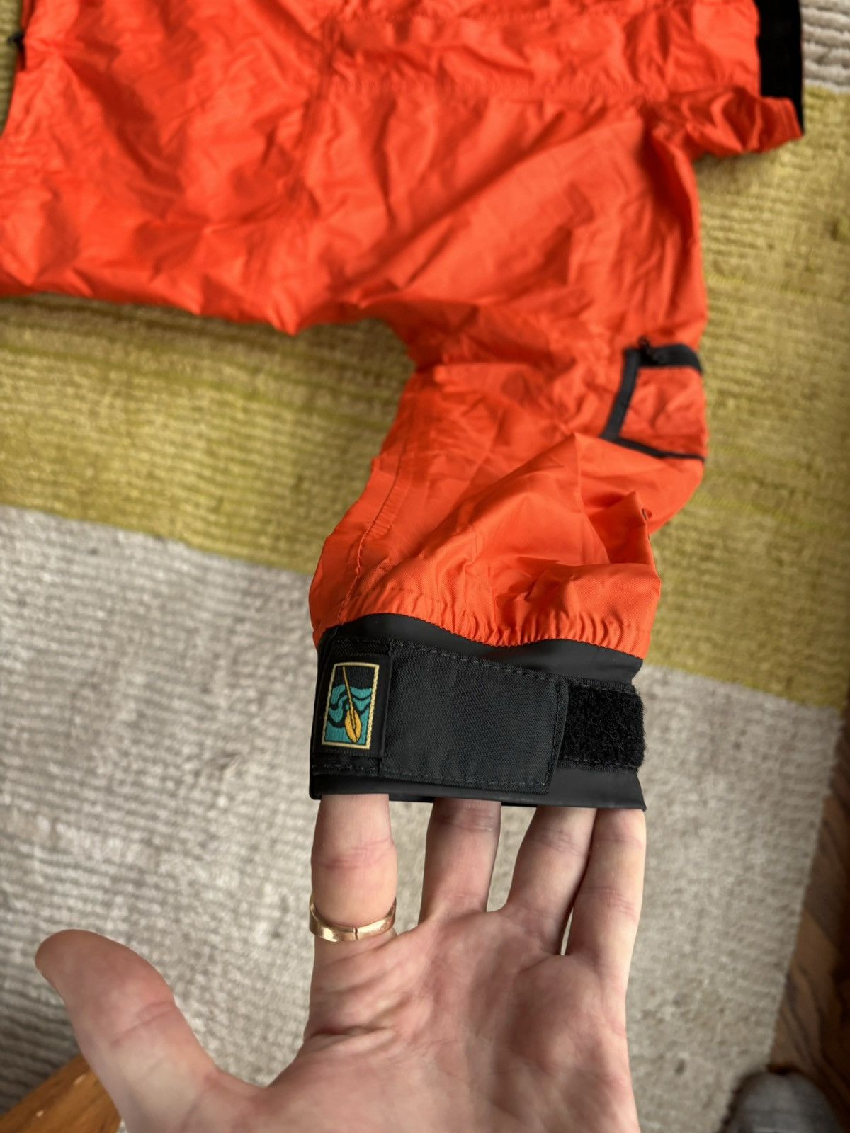 Kokatat Jacket Kayak Half Zip Anorak Taped Seam Shell Wind S