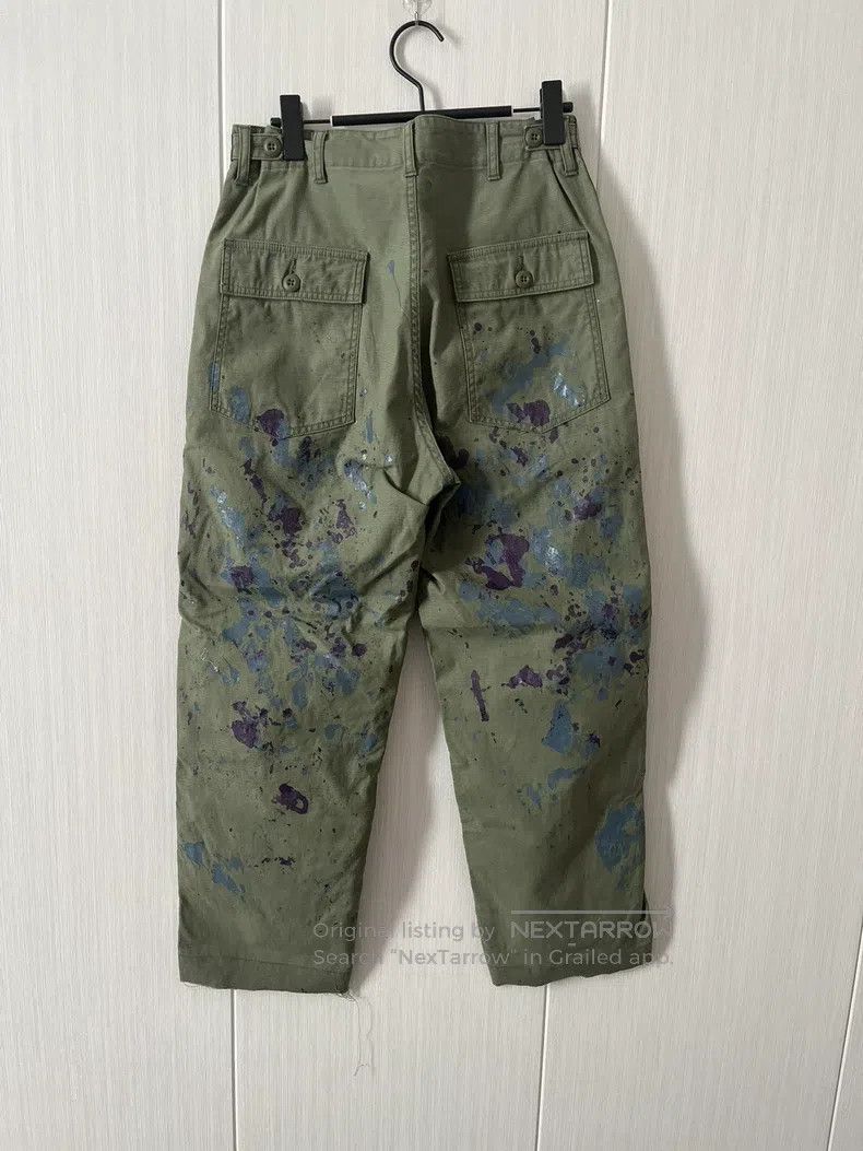 Needles Needles size XS Ink-splashing army pants overalls slacks Size US 38 / EU 54 - 4 Thumbnail