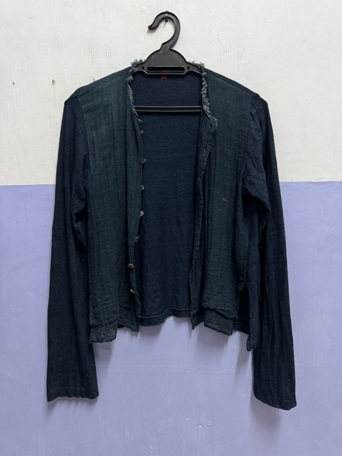 45rpm 45RPM Japan Indigo Cardigan Size S / US 4 / IT 40 - 12 Thumbnail