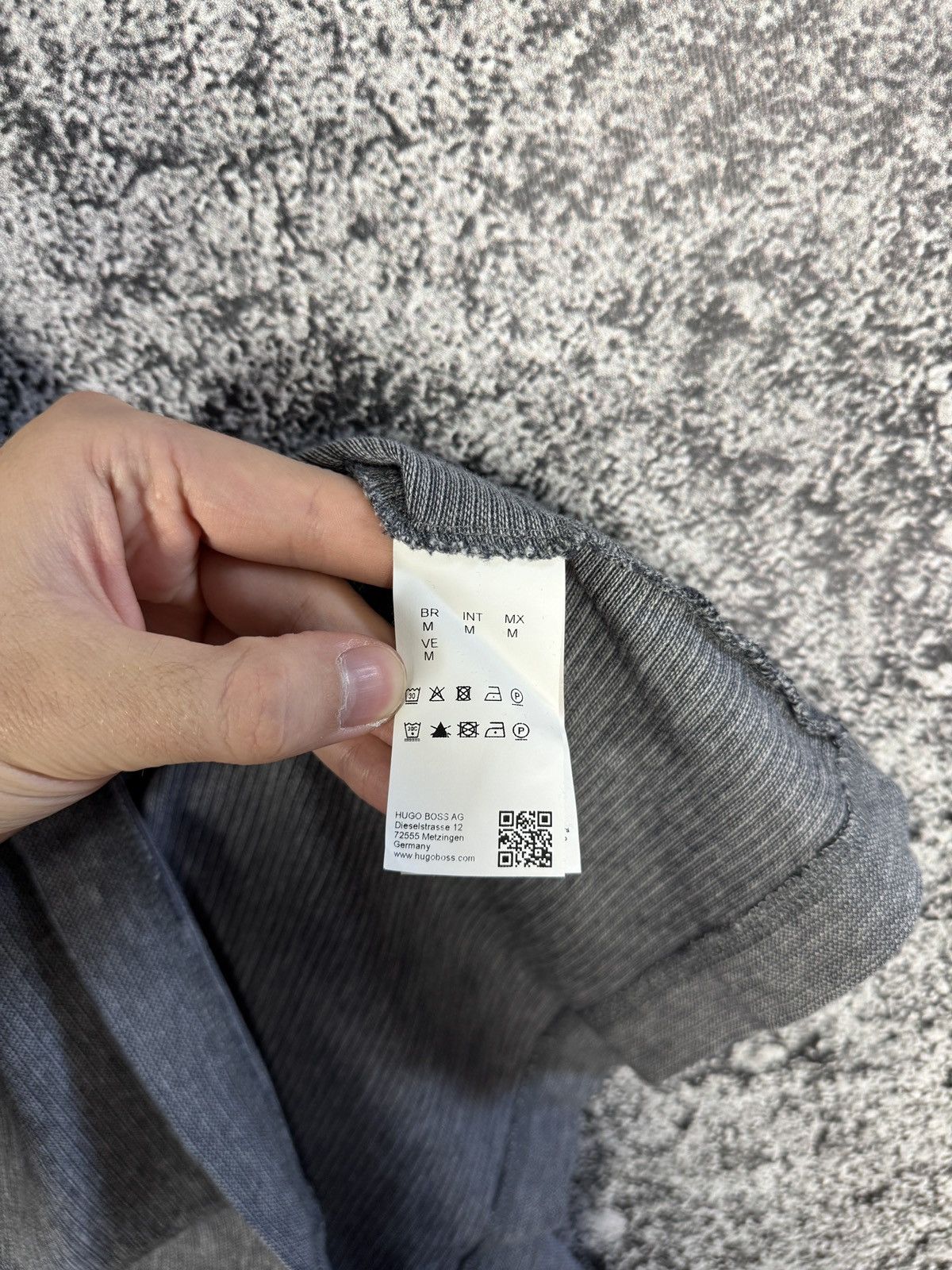 Hugo Boss BOSS Hugo Boss Long Sleeve Henley Shirt Slim Fit Size M Size US M / EU 48-50 / 2 - 9 Thumbnail