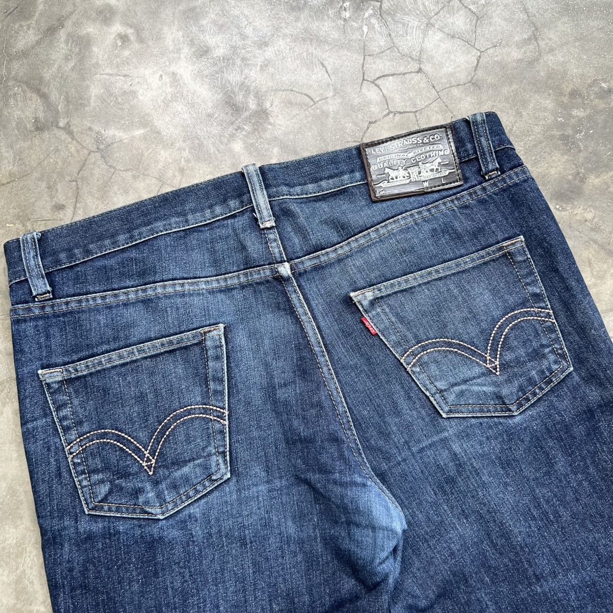 Levi's Levi’s Preshrunk 523 Indigo Blue Jeans Size US 38 / EU 54 - 4 Thumbnail