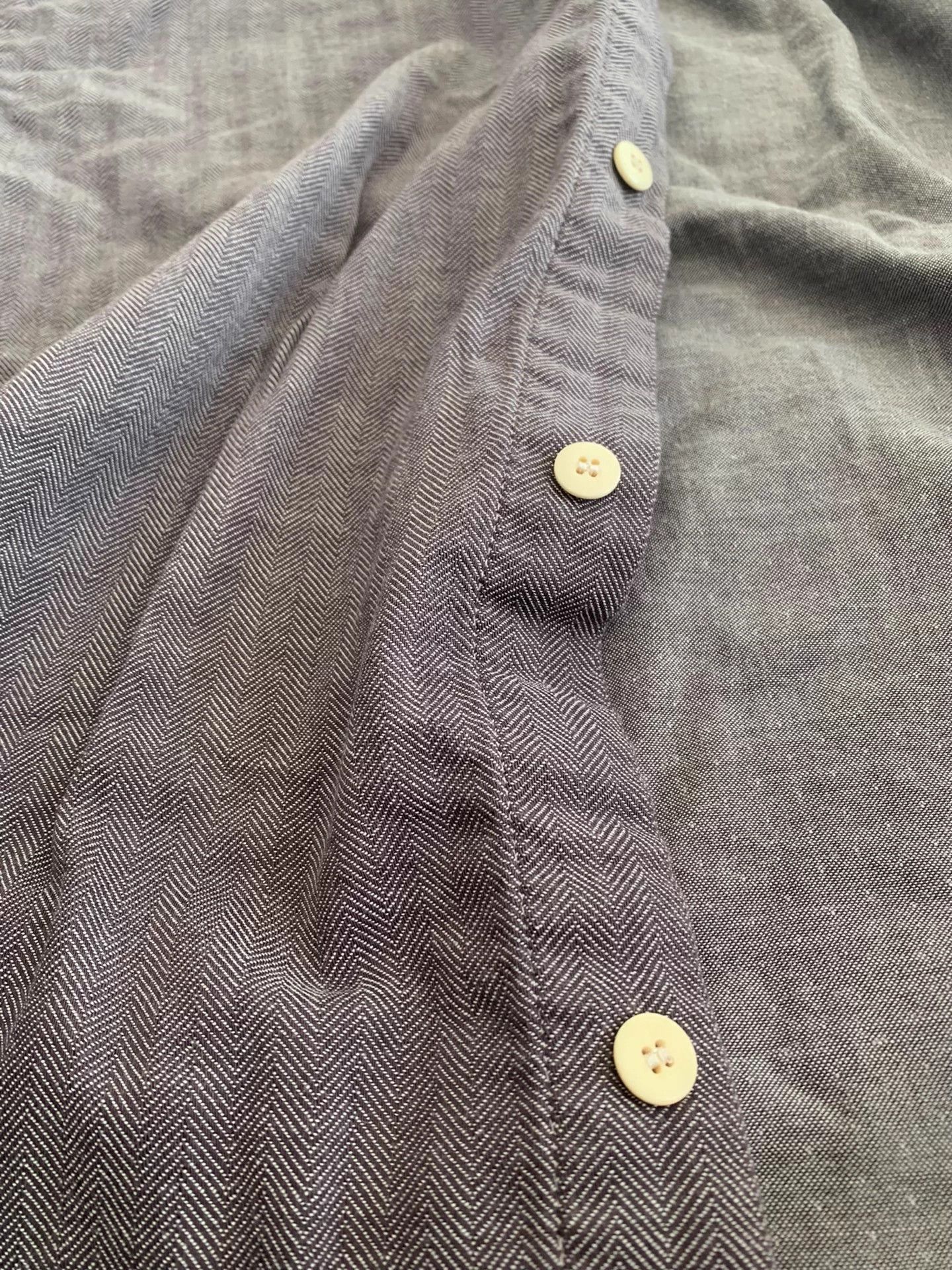 Visvim VISVIM 25SS HOMESTEAD L/S Herringbone Vintage Embroidered Size US XL / EU 56 / 4 - 8 Thumbnail