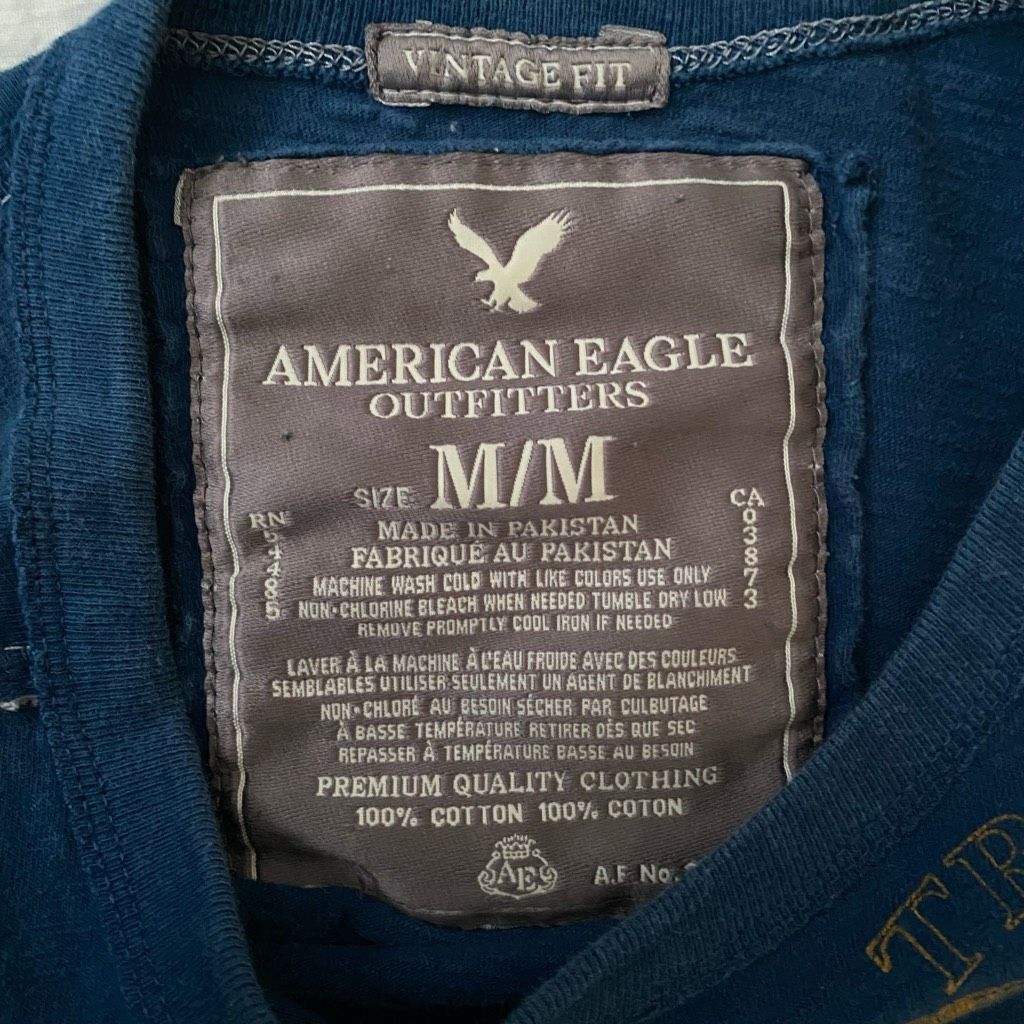 American Eagle Outfitters American eagle outfitters men M vintage fit Longsleeve Crewn Size US M / EU 48-50 / 2 - 7 Thumbnail