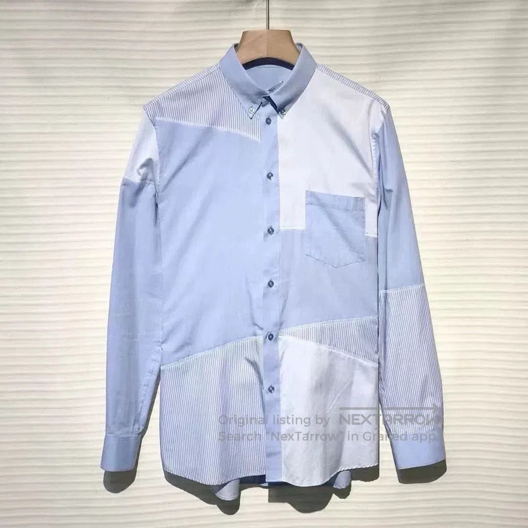 Givenchy Givenchy Spliced Long-Sleeve Shirt. Size US XXS / EU 40 - 1 Thumbnail