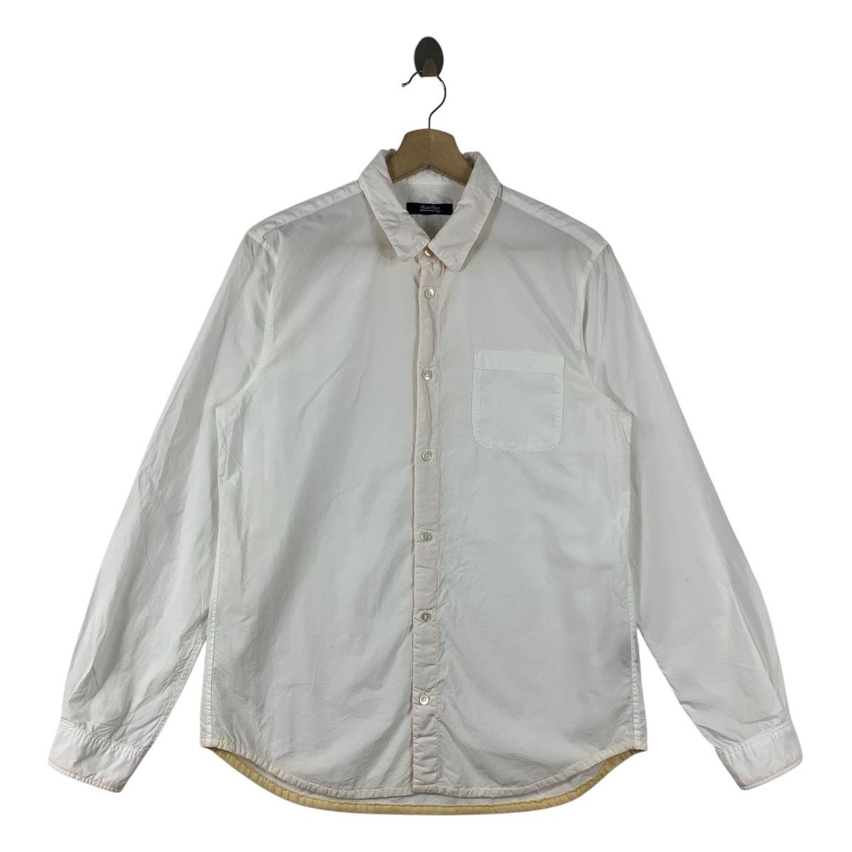 Japanese Brand × Undercover UNDERCOVERISM embroidery logo button shirt Size US M / EU 48-50 / 2 - 1 Thumbnail