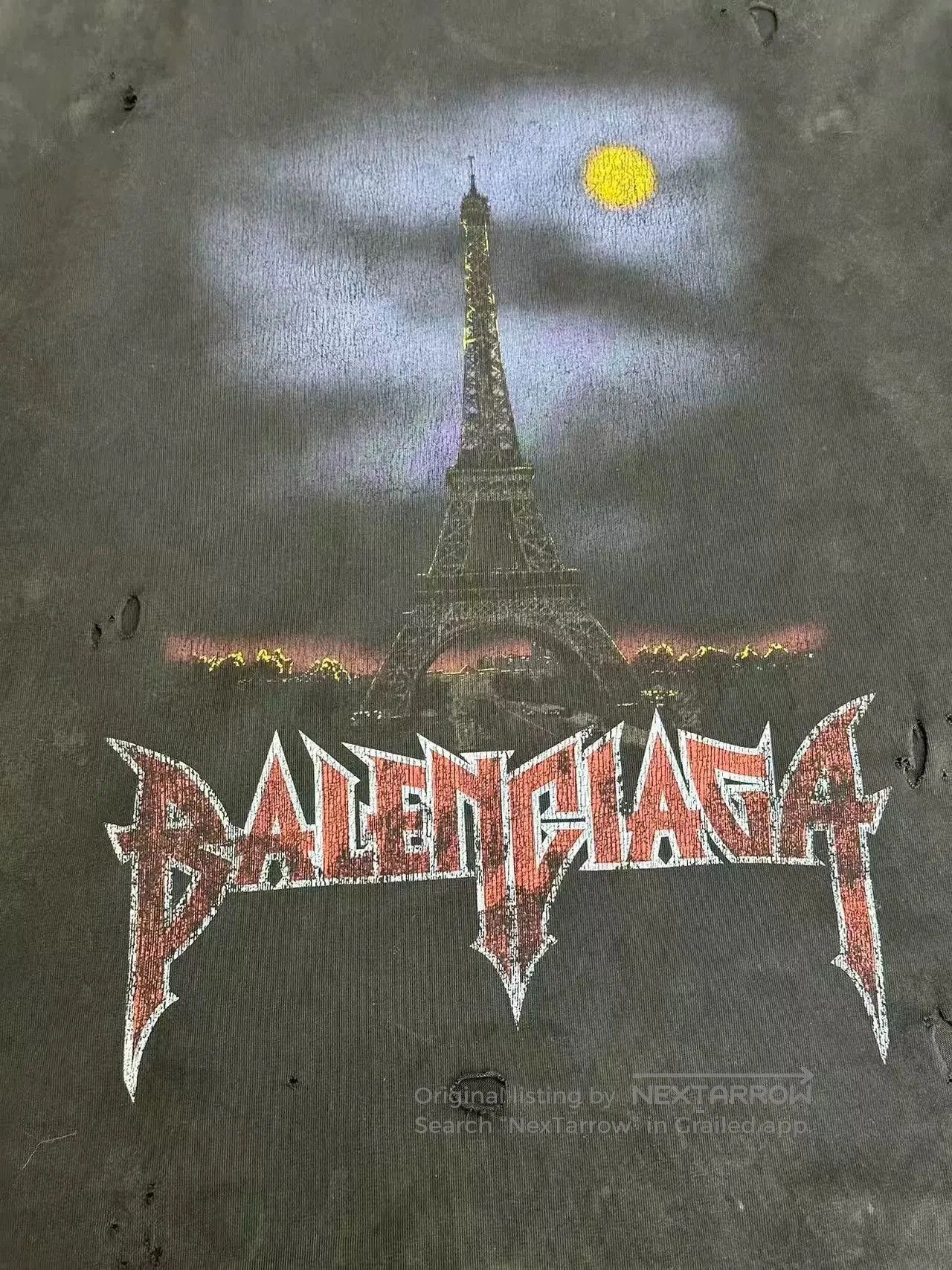 Balenciaga Balenciaga Logo Print Crewneck T-Shirt. Size US M / EU 48-50 / 2 - 3 Thumbnail