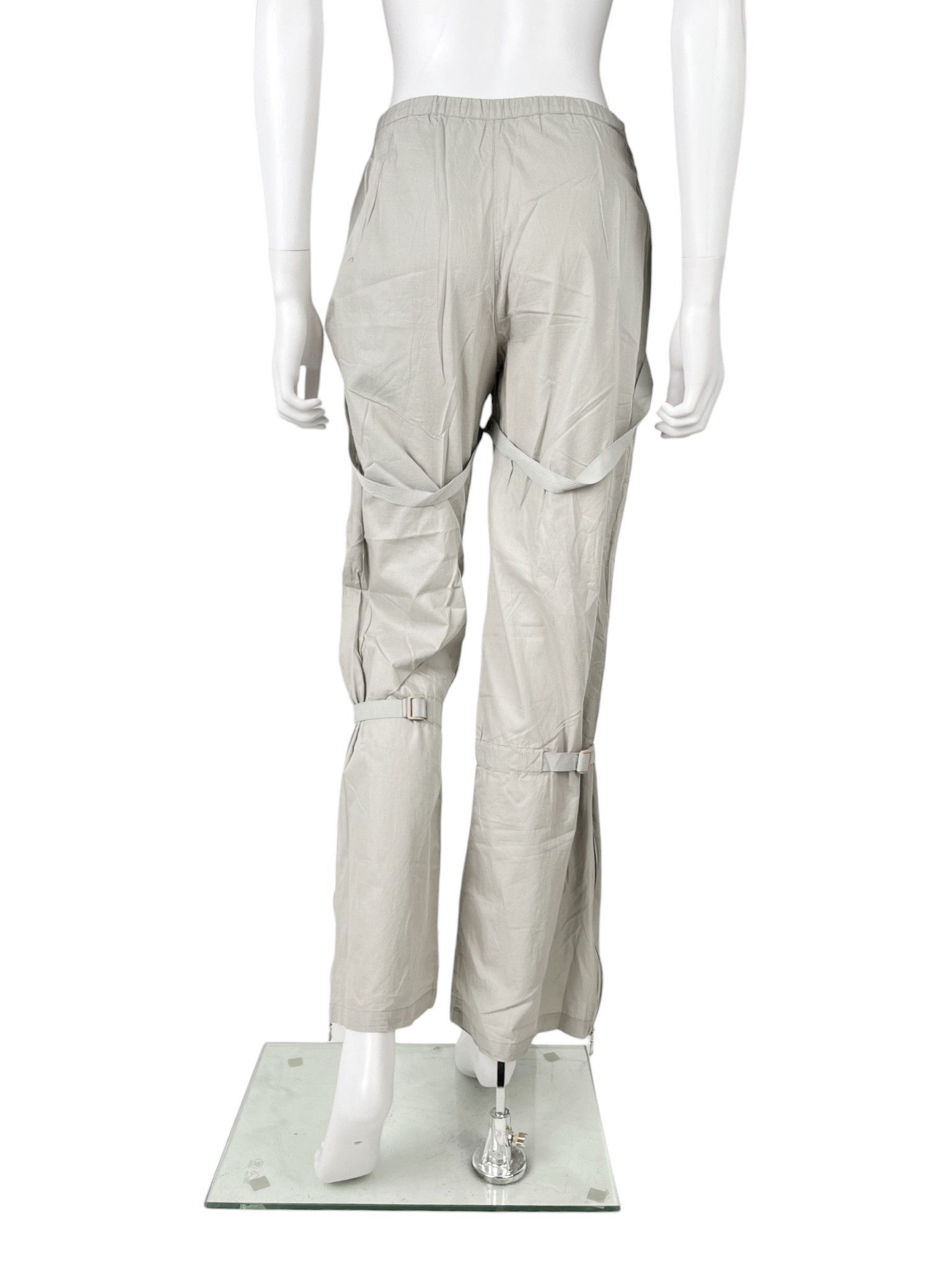 Gianfranco Ferre Gianfranco Ferré 2000's Bondage Parachute Grey Pants Size 27" / US 4 / IT 40 - 3 Thumbnail