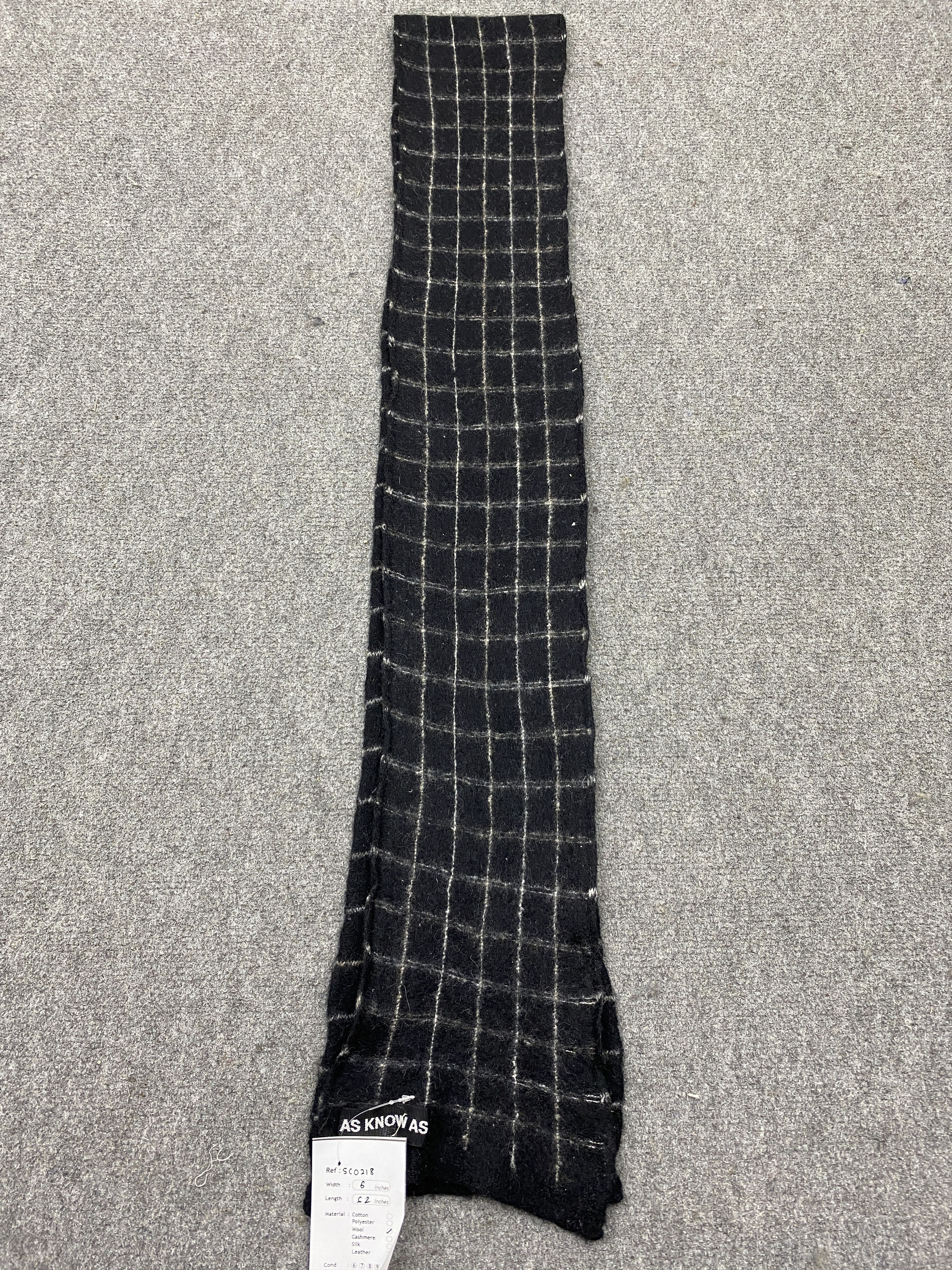 Other As Know As Scarf / Muffler / Neckwear - SC0218 Size ONE SIZE - 2 Thumbnail
