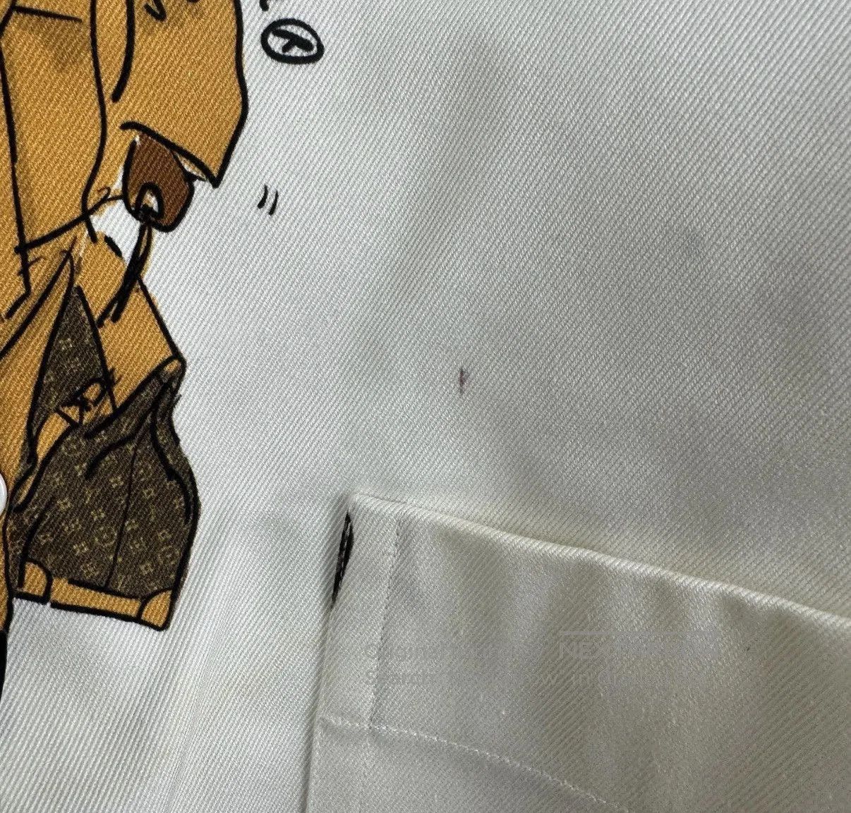 Louis Vuitton White Graphic Short Sleeve Shirt. Size US S / EU 44-46 / 1 - 5 Thumbnail