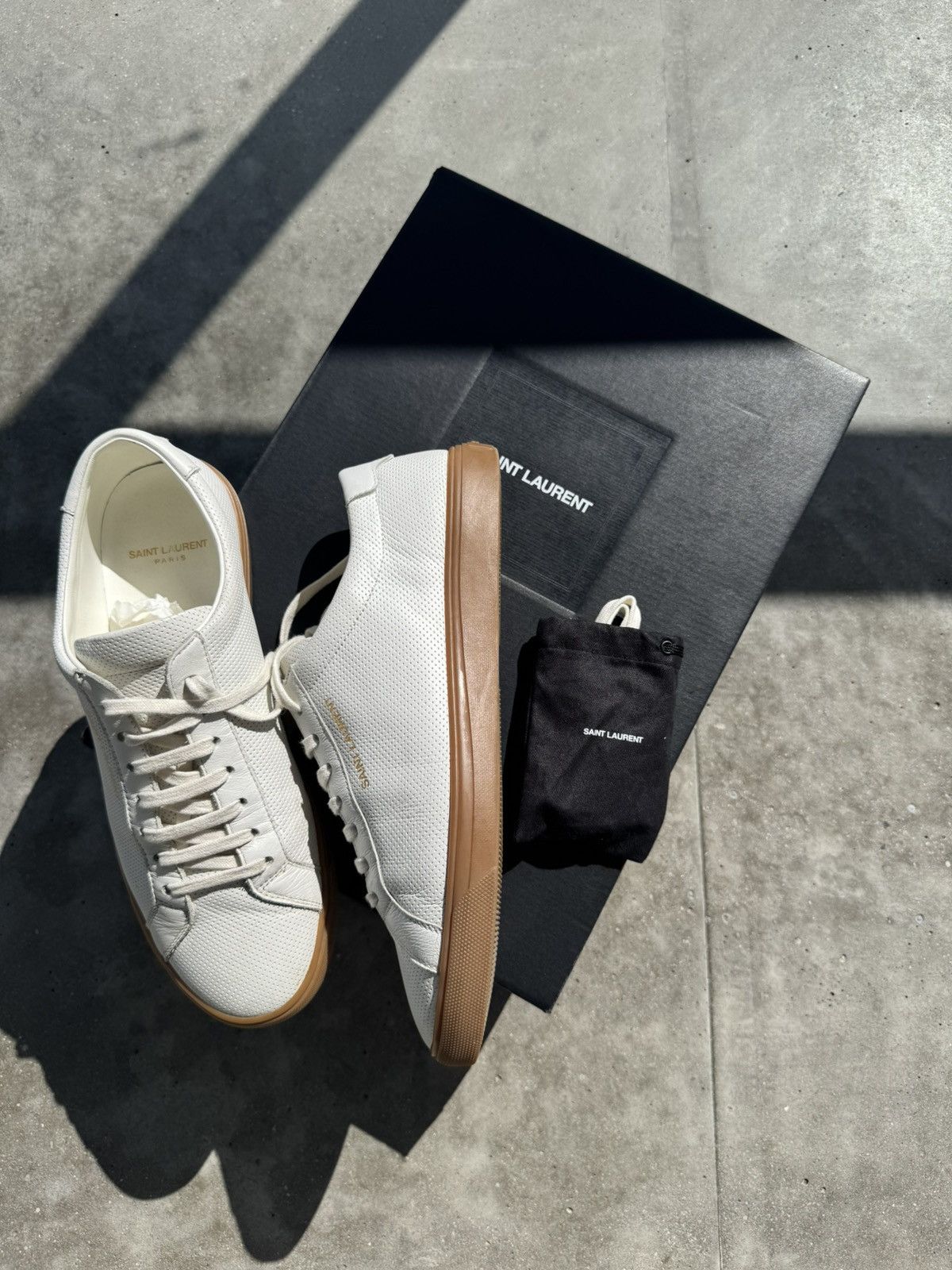 Saint Laurent Paris SLP Saint Laurent Court “Andy” SL/06 Sneakers hype Size US 8 / EU 41 - 7 Thumbnail