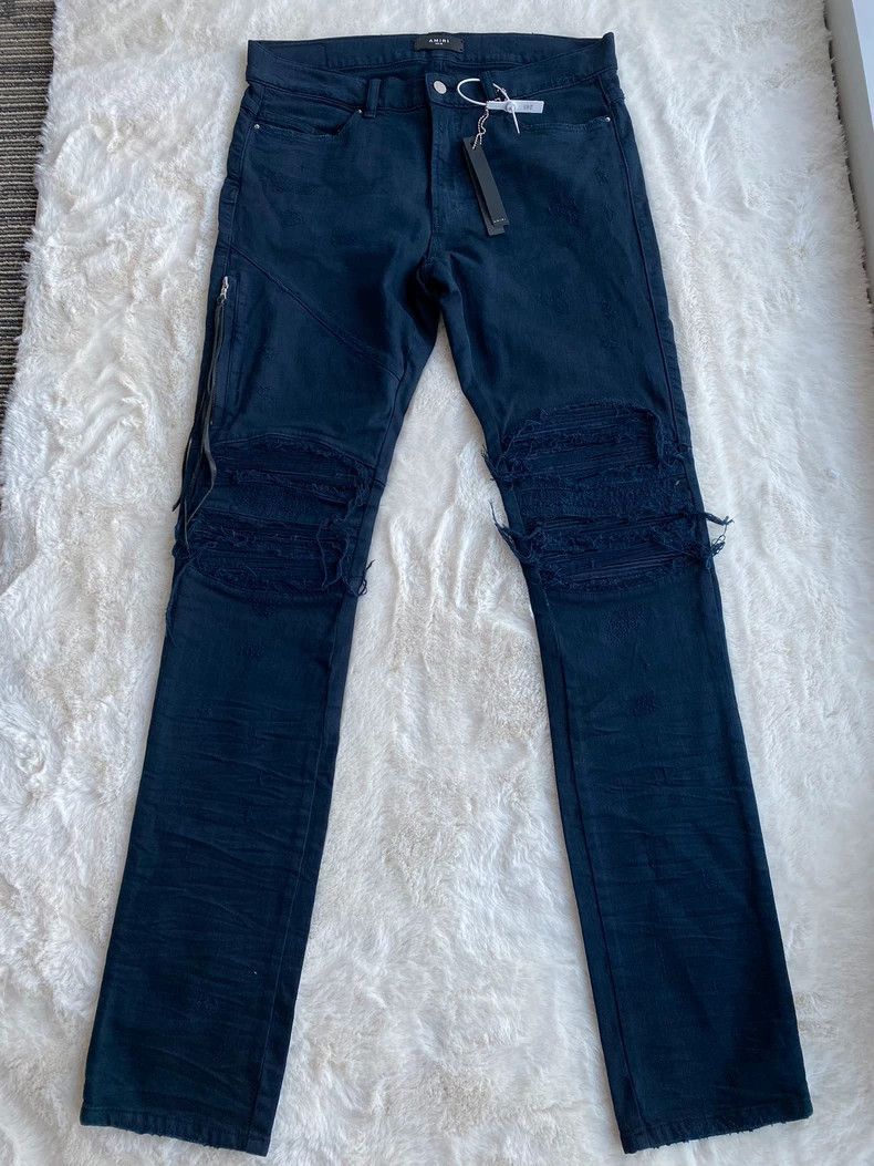 Amiri Amiri Dark Blue OG Original Year MX2 Jean Size US 36 / EU 52 - 1 Thumbnail
