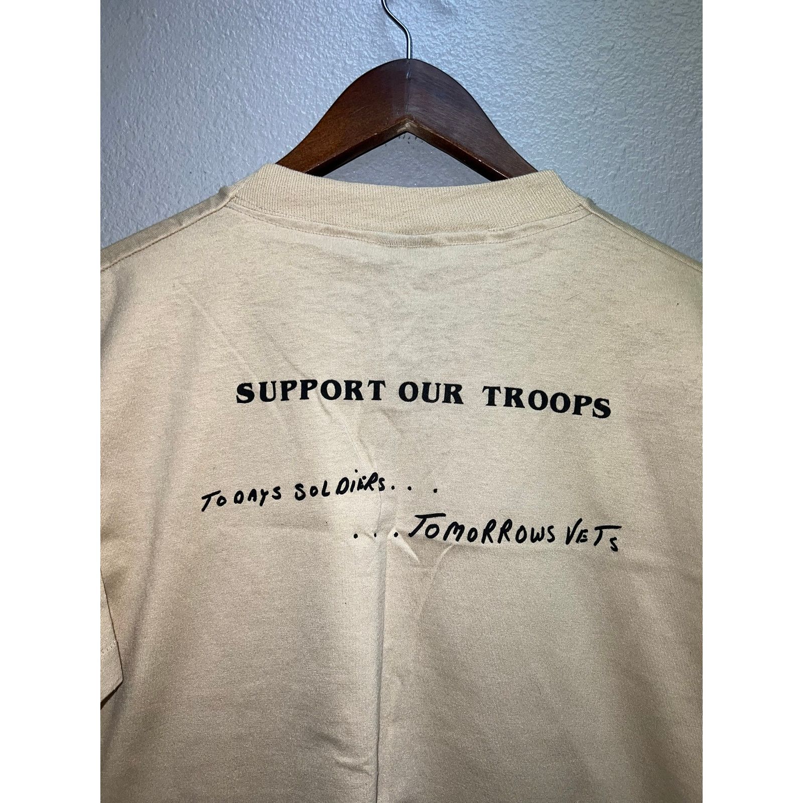 Vintage Vintage Desert Storm Shirt USA Iraq Gulf War Army Tee 90s XL Size US XL / EU 56 / 4 - 7 Thumbnail