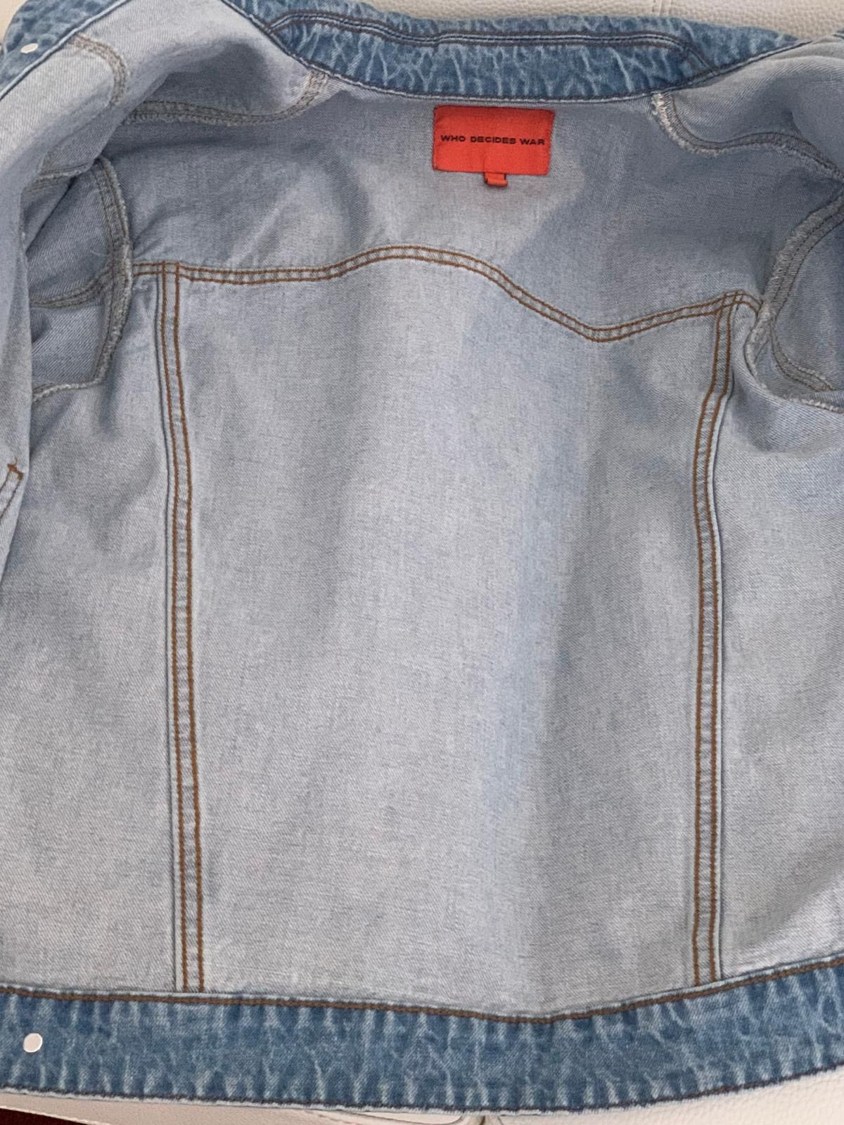 Who Decides War Who Decides War Denim Jacket Size US S / EU 44-46 / 1 - 5 Thumbnail