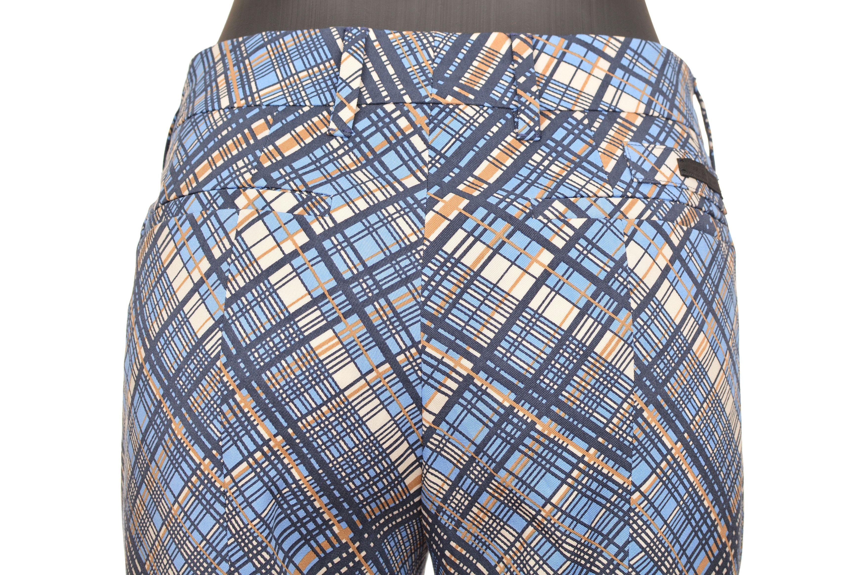 Prada Prada Tapered Slacks Allprint Womens Wool Blend Pants Size 27" / US 4 / IT 40 - 4 Thumbnail