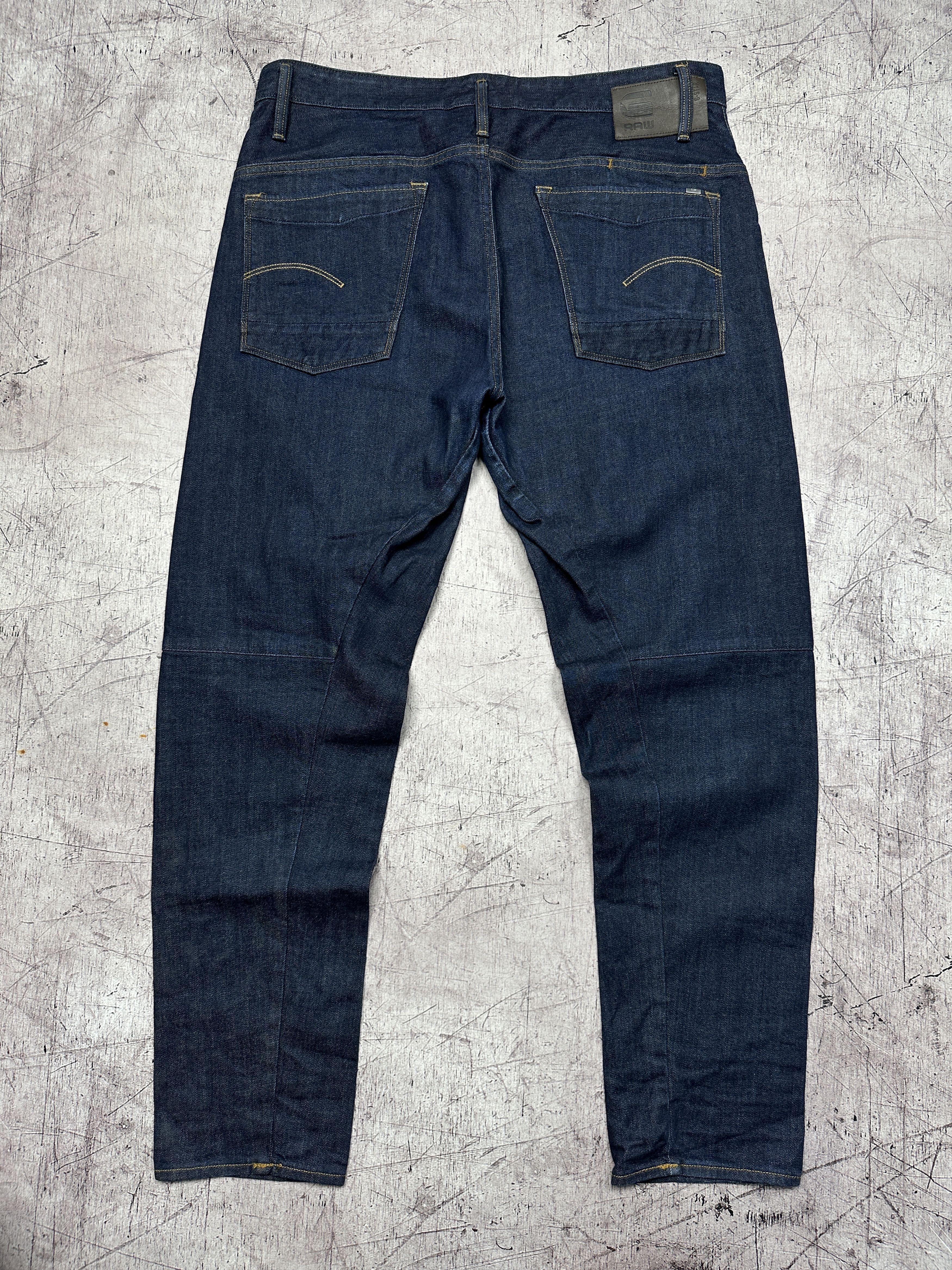 G-Star G Star Raw Scutar 3D Slim Tapered Mens Denim Pants Jeans Size US 36 / EU 52 - 6 Thumbnail