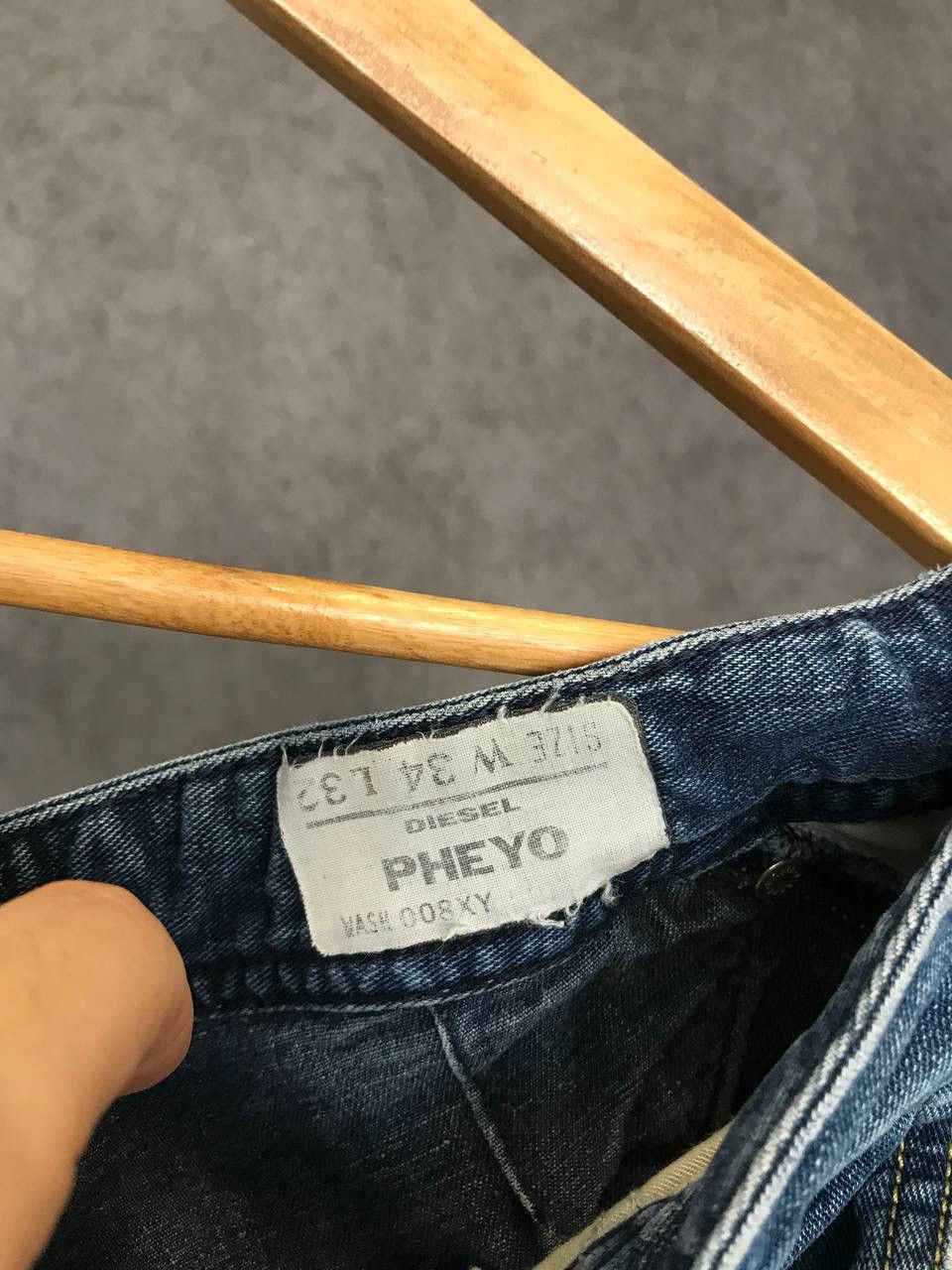 Diesel Diesel vintage designer jeans Size US 34 / EU 50 - 4 Thumbnail