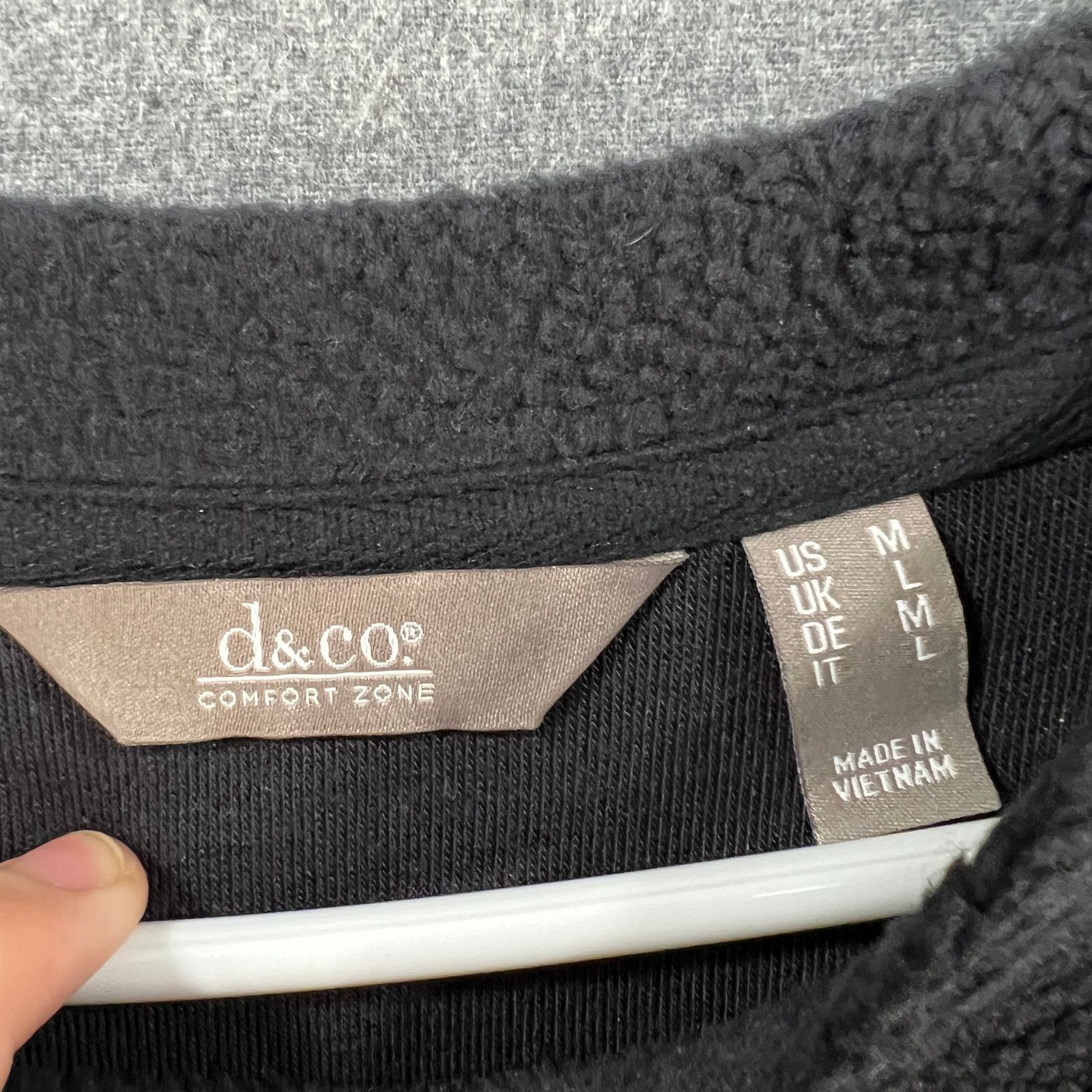 Denim & Co. Denim & Co. Comfort Zone Baby Sherpa Size M / US 6-8 / IT 42-44 - 3 Thumbnail
