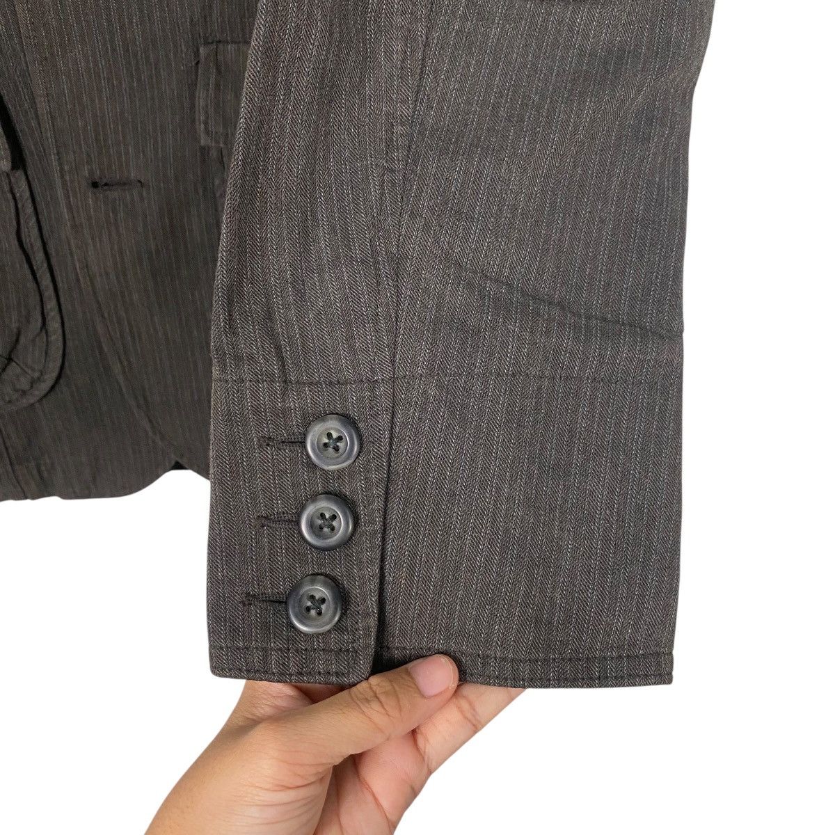 Japanese Brand Gap hickori denim button jacket Size US M / EU 48-50 / 2 - 13 Thumbnail