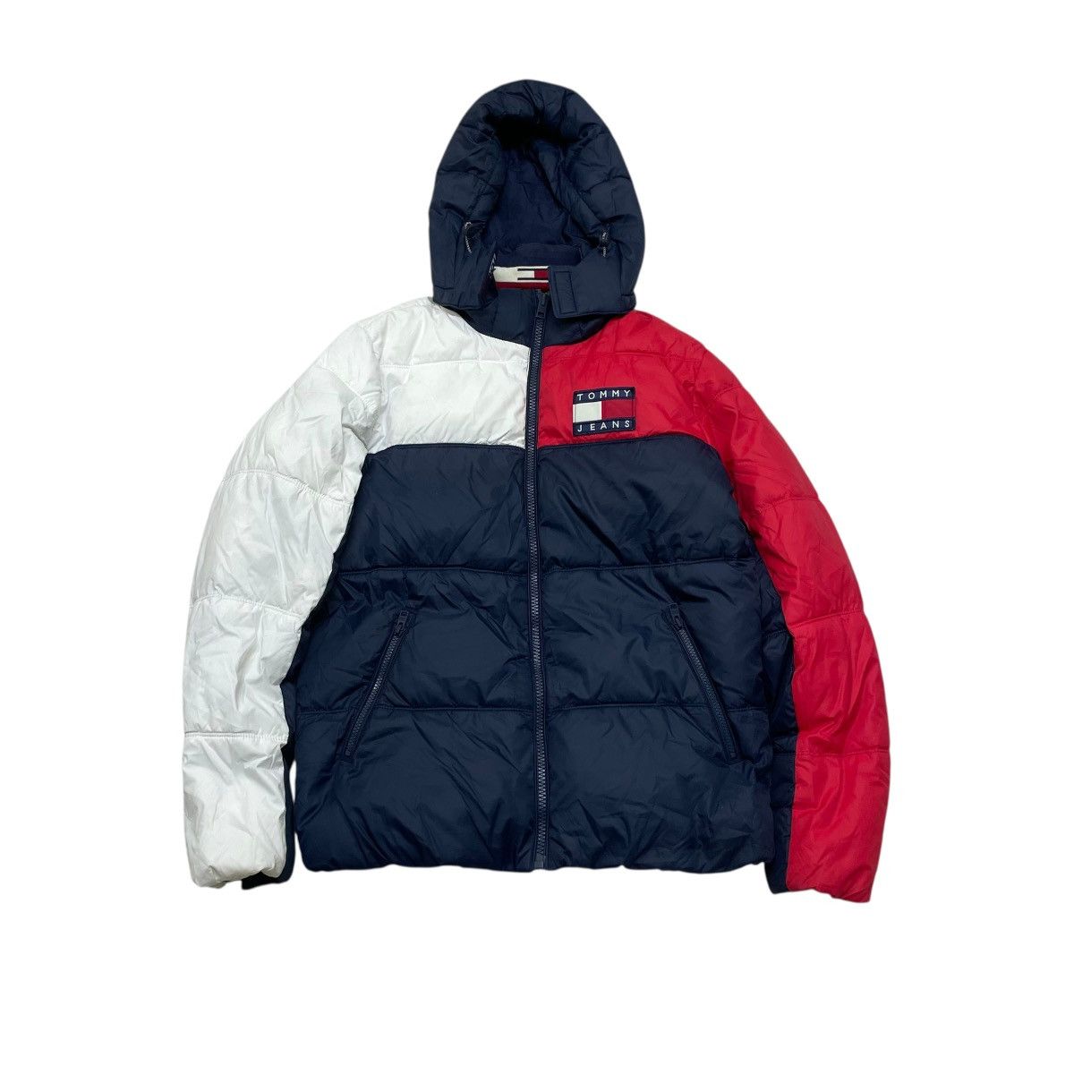 Tommy Hilfiger Vintage Tommy Hilfiger Down Puffer Jacket Size US M / EU 48-50 / 2 - 1 Thumbnail