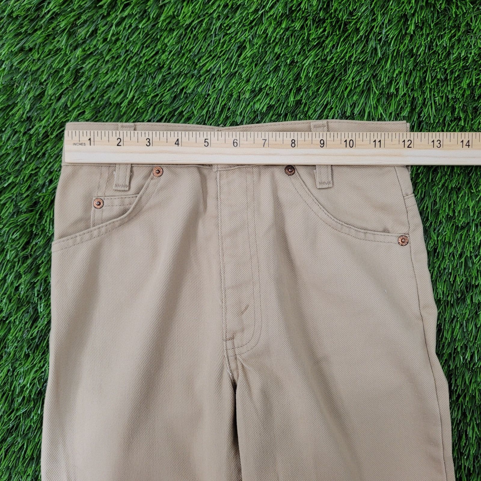 Levi's VTG LEVIS El-Reforzado Bell Bottoms Pants Womens 00 Talon Size 24" / US 00 / IT 34 - 11 Thumbnail
