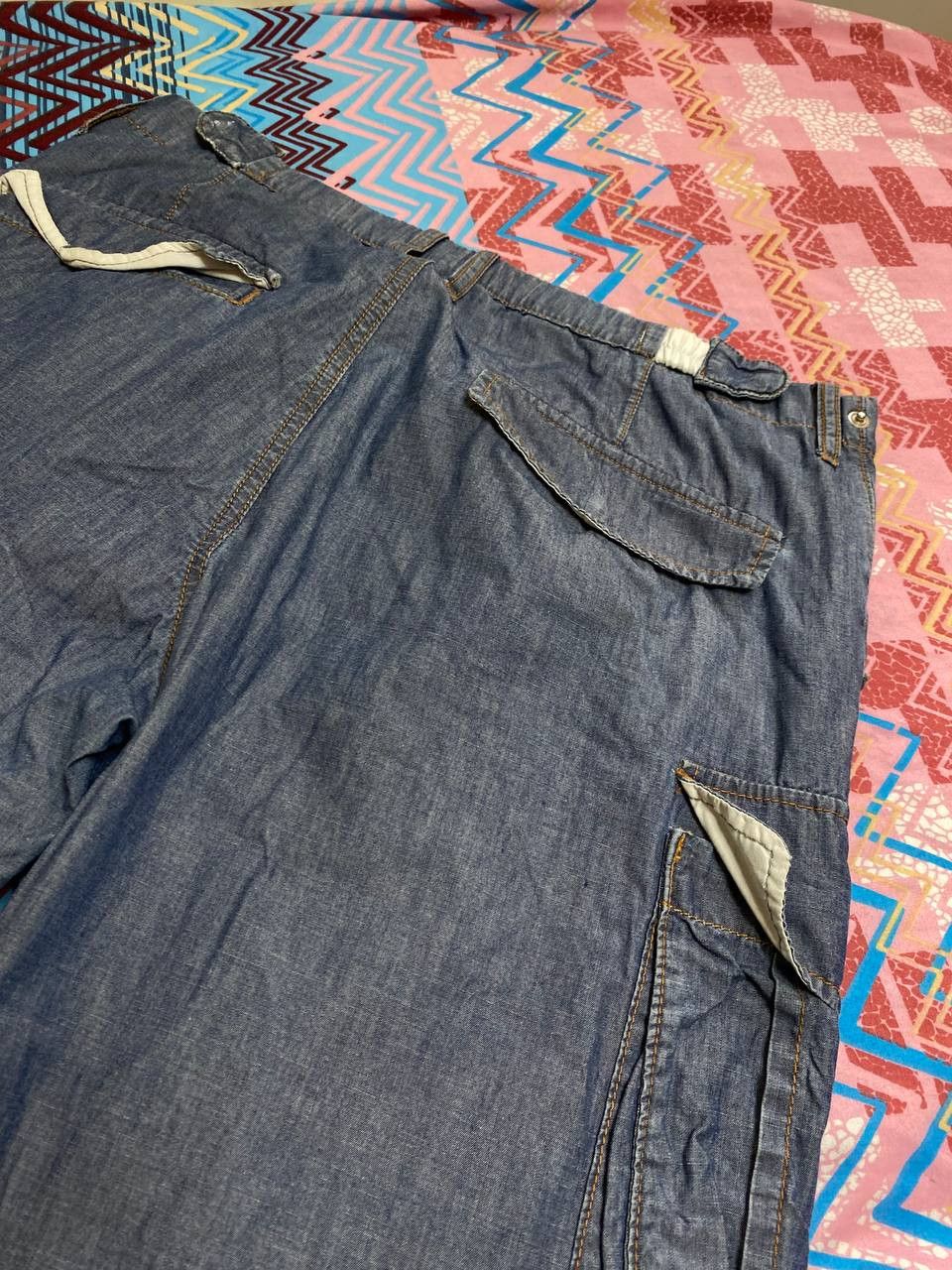 Ferre FERRE JEANS LIGHT WASH DENIM JEANS Size 34" / US 12 / IT 48 - 8 Thumbnail