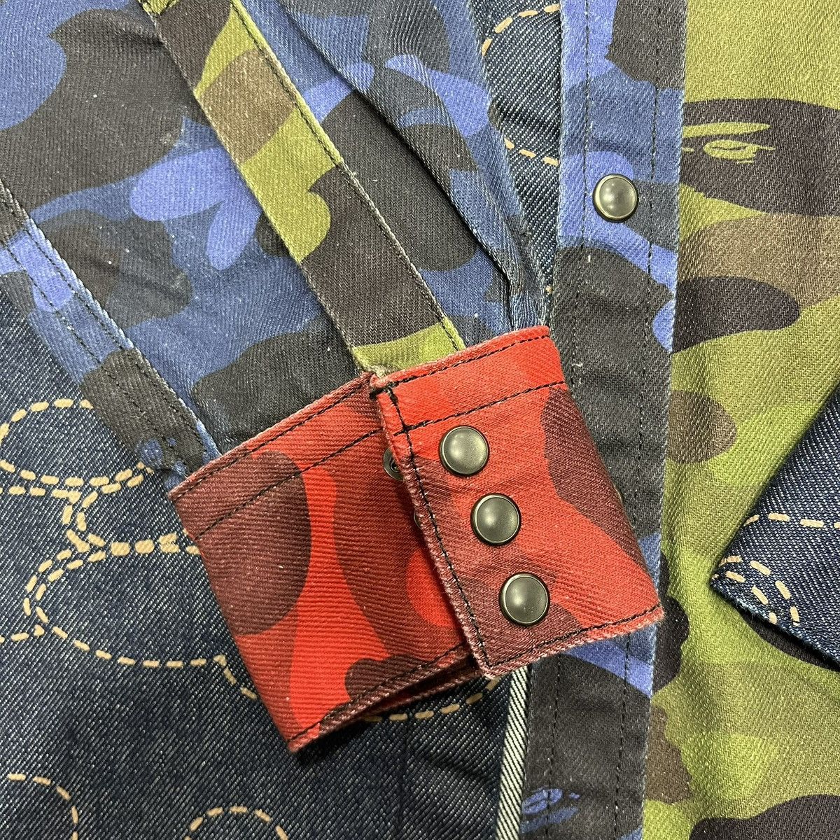 Bape × Levi's Levi x BAPE trucker button up Size US S / EU 44-46 / 1 - 2 Thumbnail