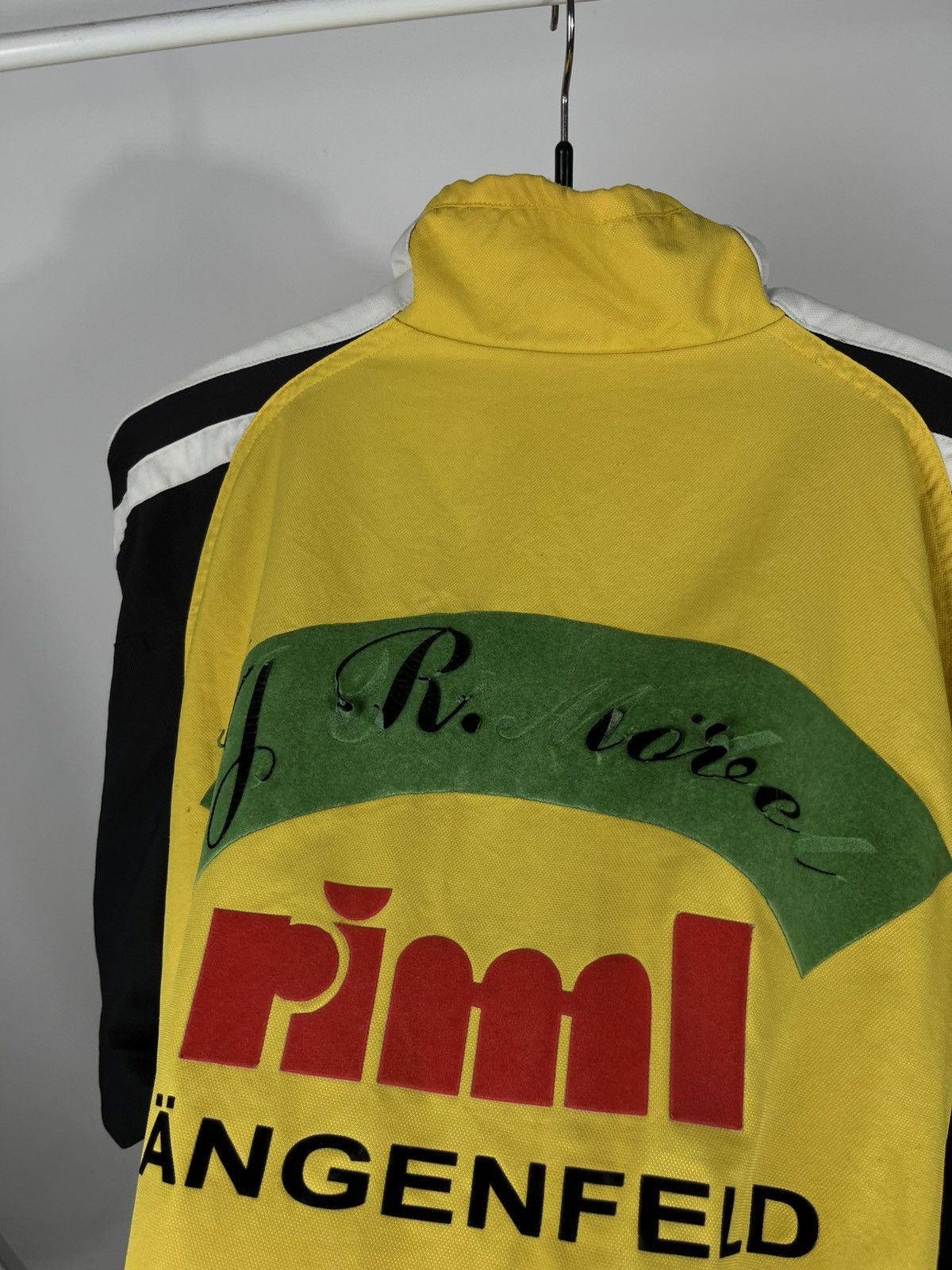 Adidas Vintage Adidas Yellow Black Team Zip Up Jacket Size US M / EU 48-50 / 2 - 15 Thumbnail