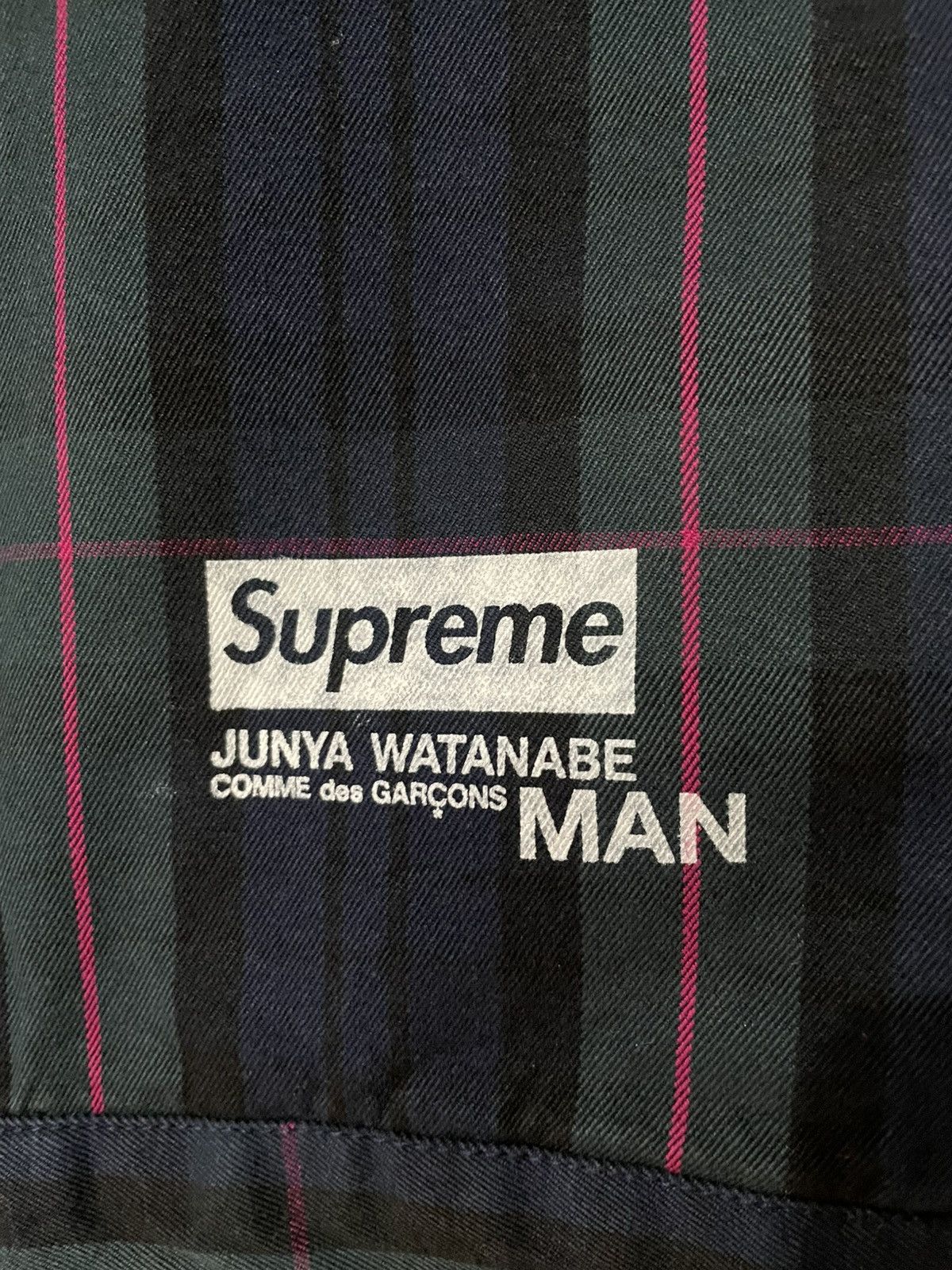 Comme des Garcons × Junya Watanabe × Supreme Supreme collab x Junya Watanabe Comme des Garçons Size US M / EU 48-50 / 2 - 8 Thumbnail