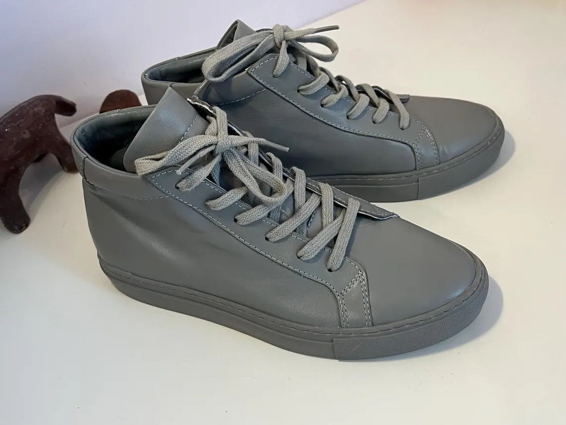 Common Projects High-Top Sneakers Achilles Leather Trainers Boot UK4 EU37 Size US 7 / IT 37 - 1 Thumbnail