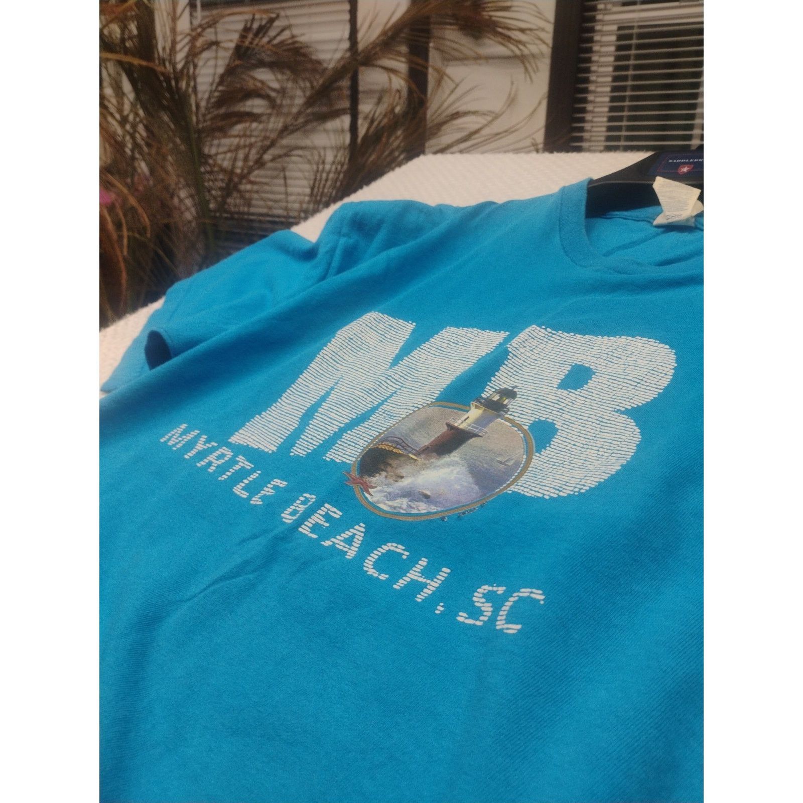 Other Vintage Myrtle Beach SC T Shirt XL Blue Delta Pro Lighthouse Size US XL / EU 56 / 4 - 1 Thumbnail
